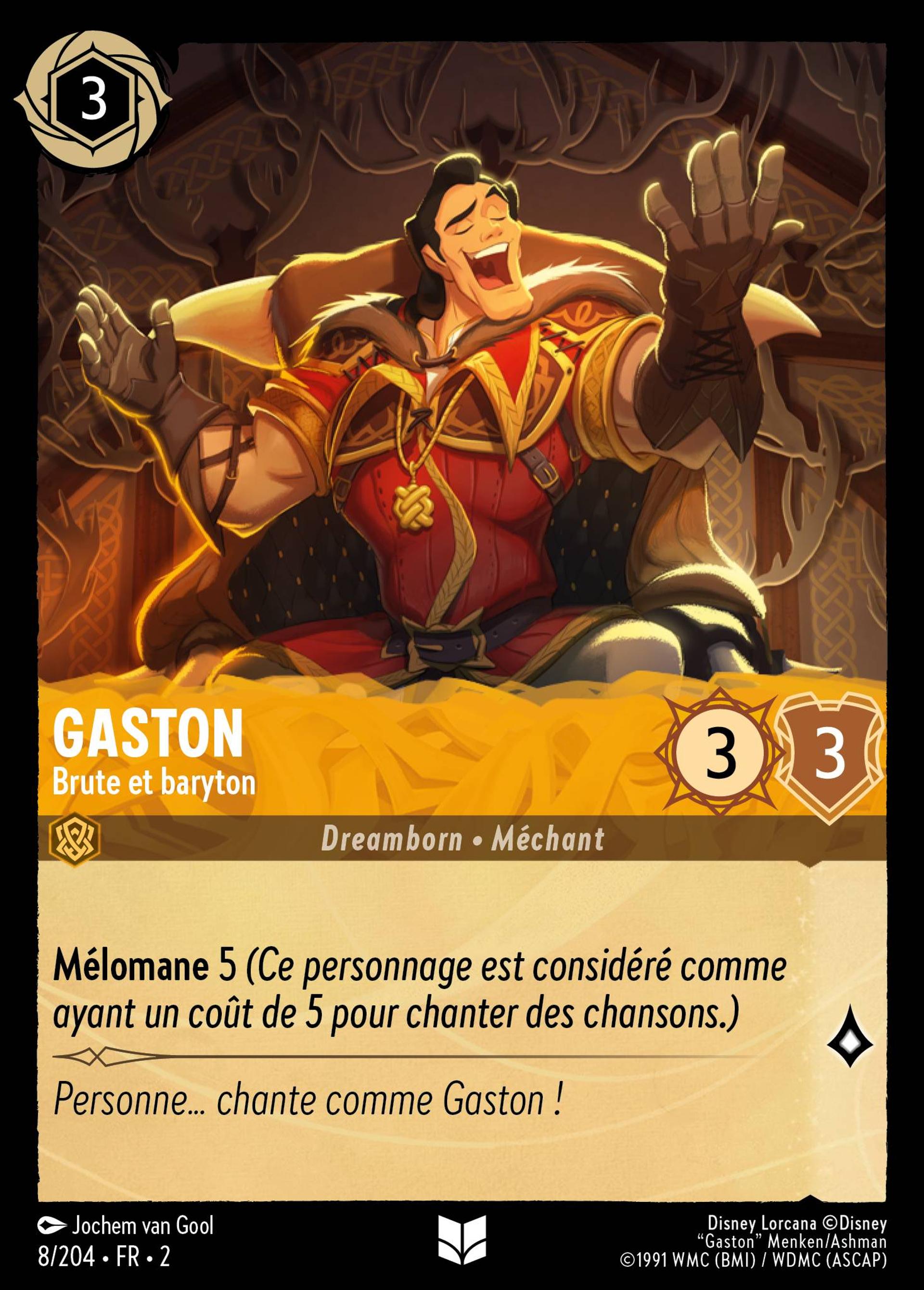 Gaston - Brute et baryton — Rise of the Floodborn — Lorcana