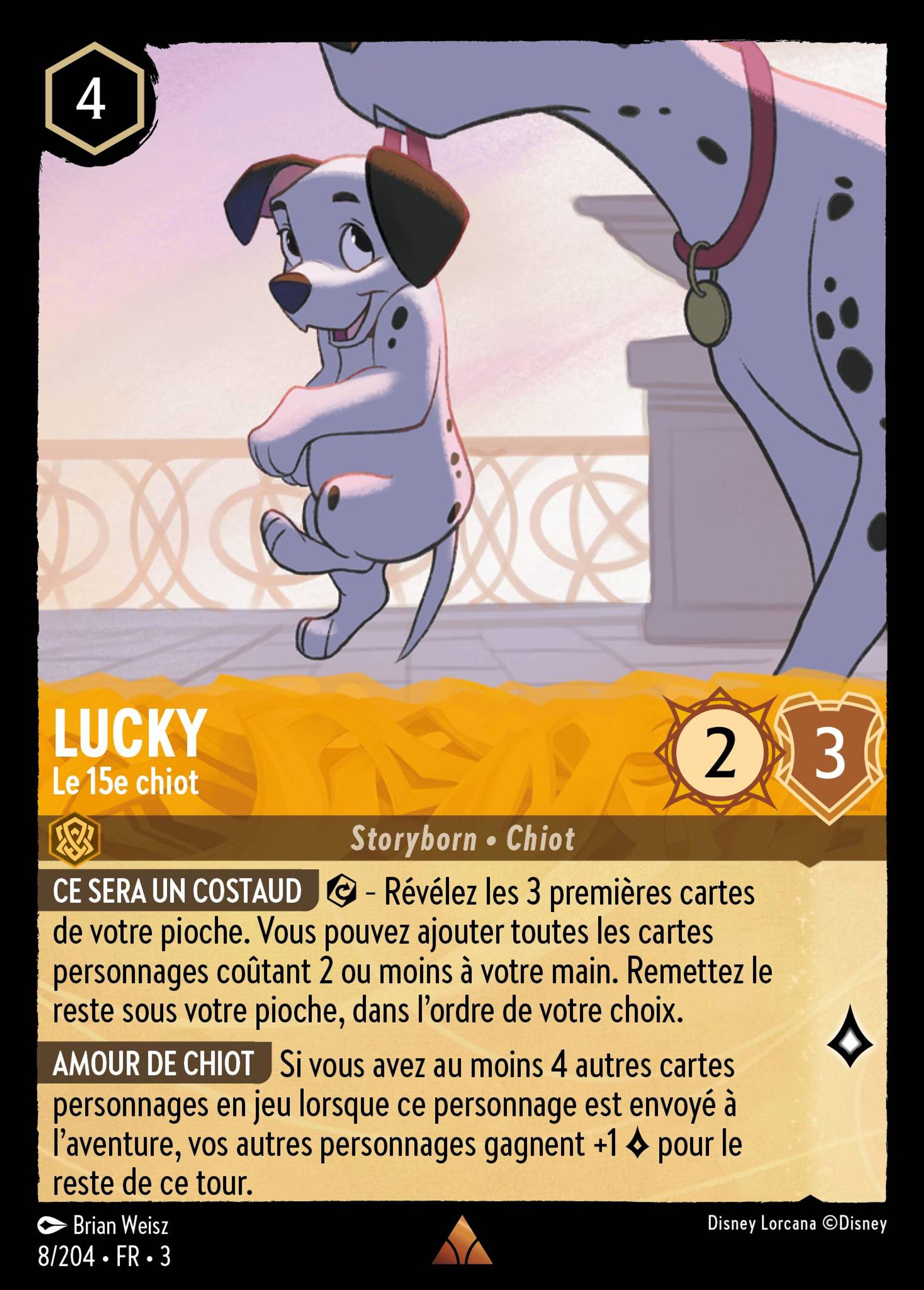 Lucky - Le 15e chiot — Into the Inklands — Lorcana