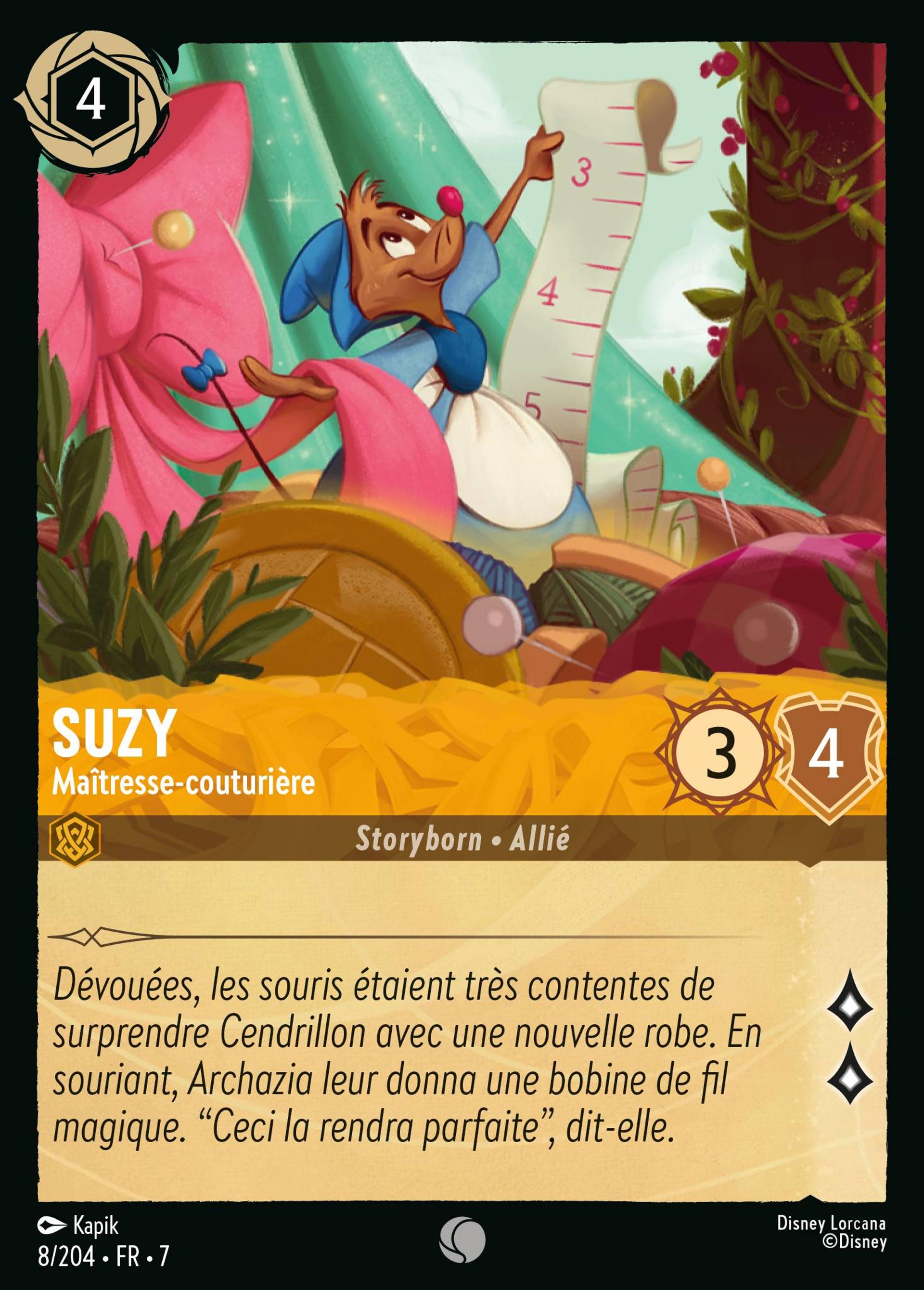 Suzy - Maîtresse-couturière — Archazia's Island — Lorcana