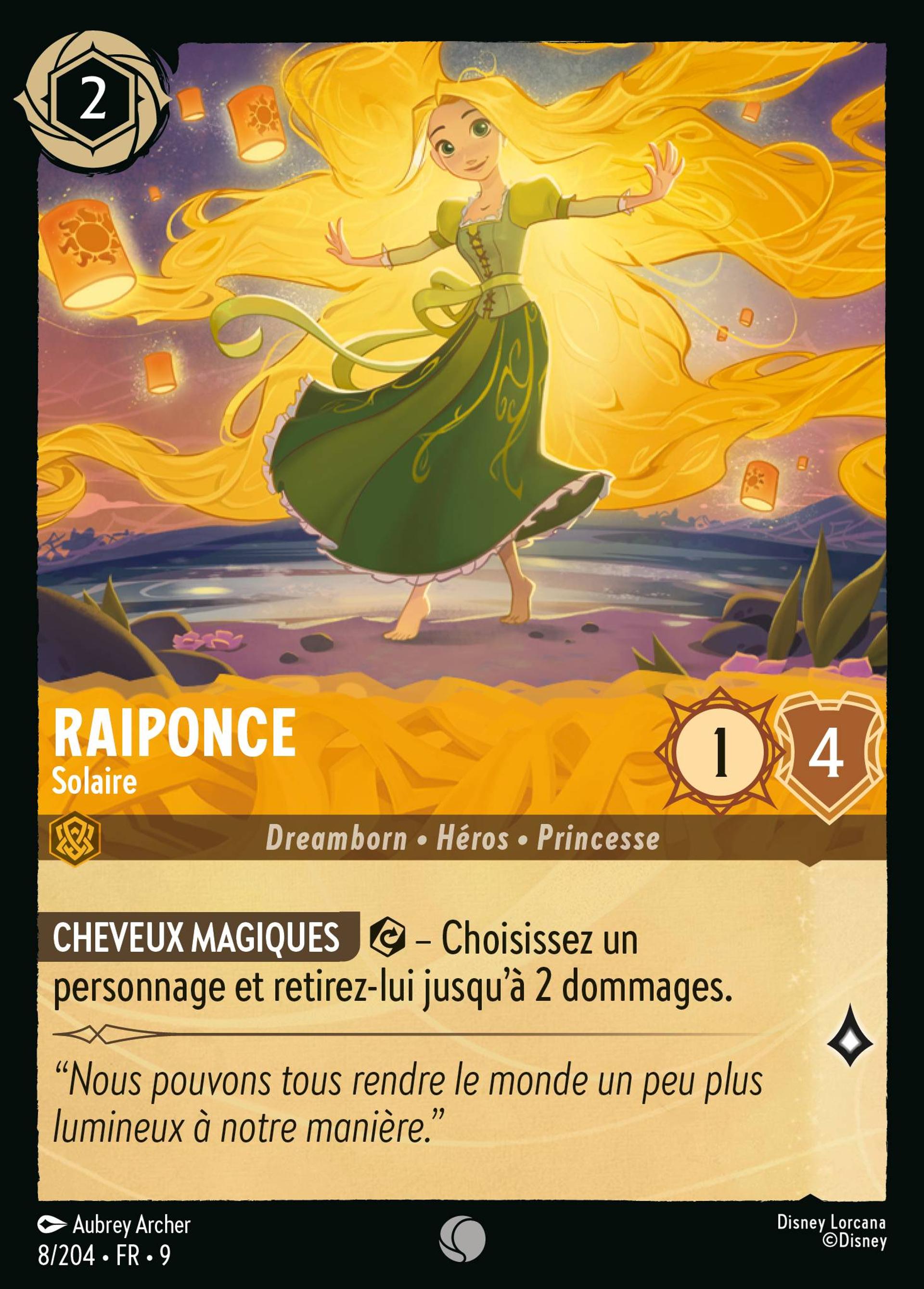 Raiponce - Solaire — Fabled — Lorcana