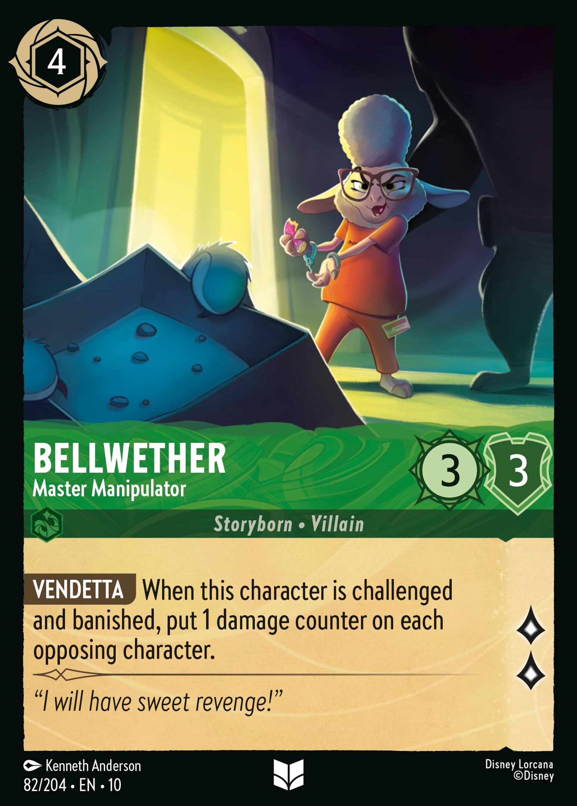 Bellwether - Master Manipulator — Whispers in the Well — Lorcana