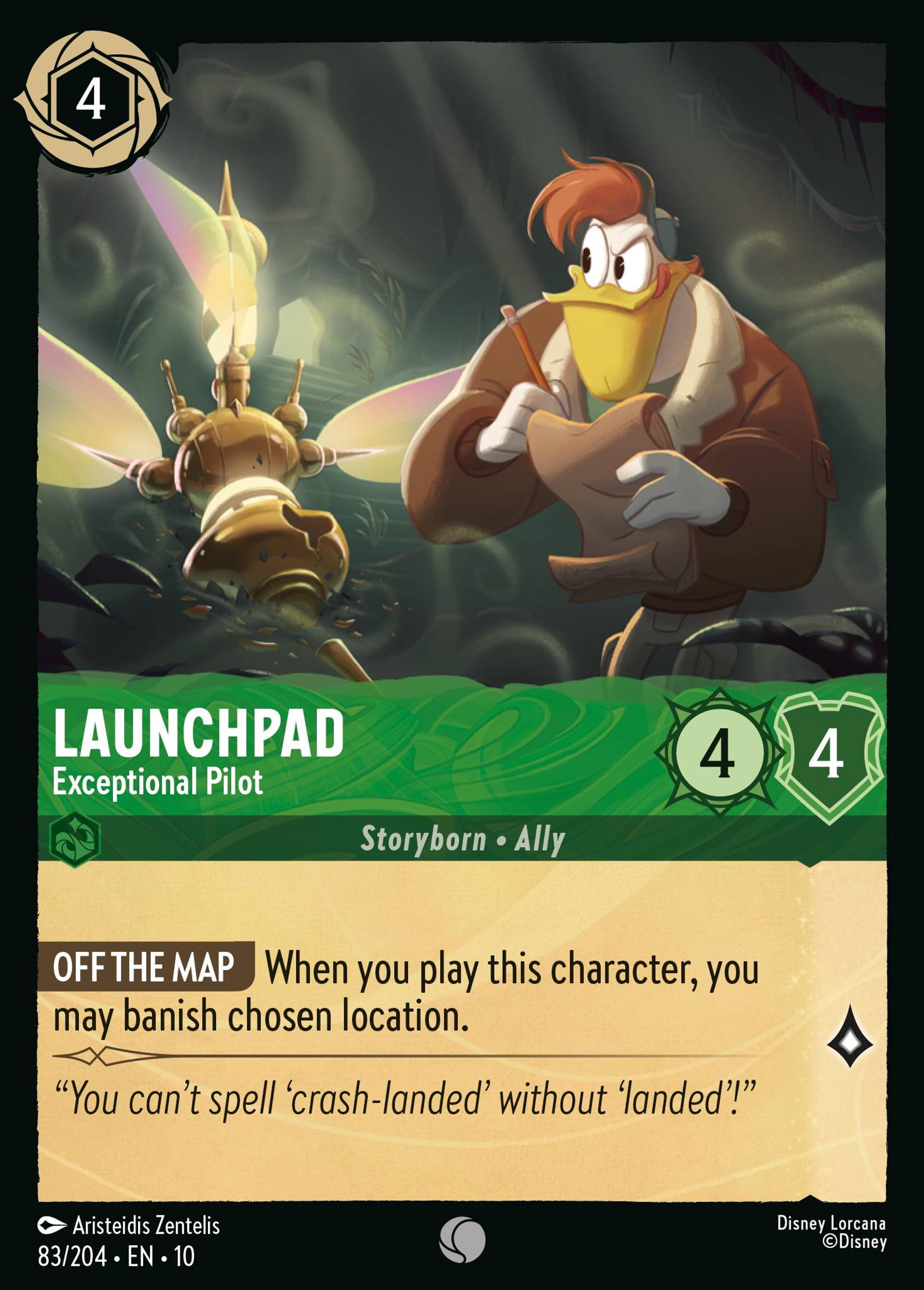 Launchpad - Exceptional Pilot — Whispers in the Well — Lorcana