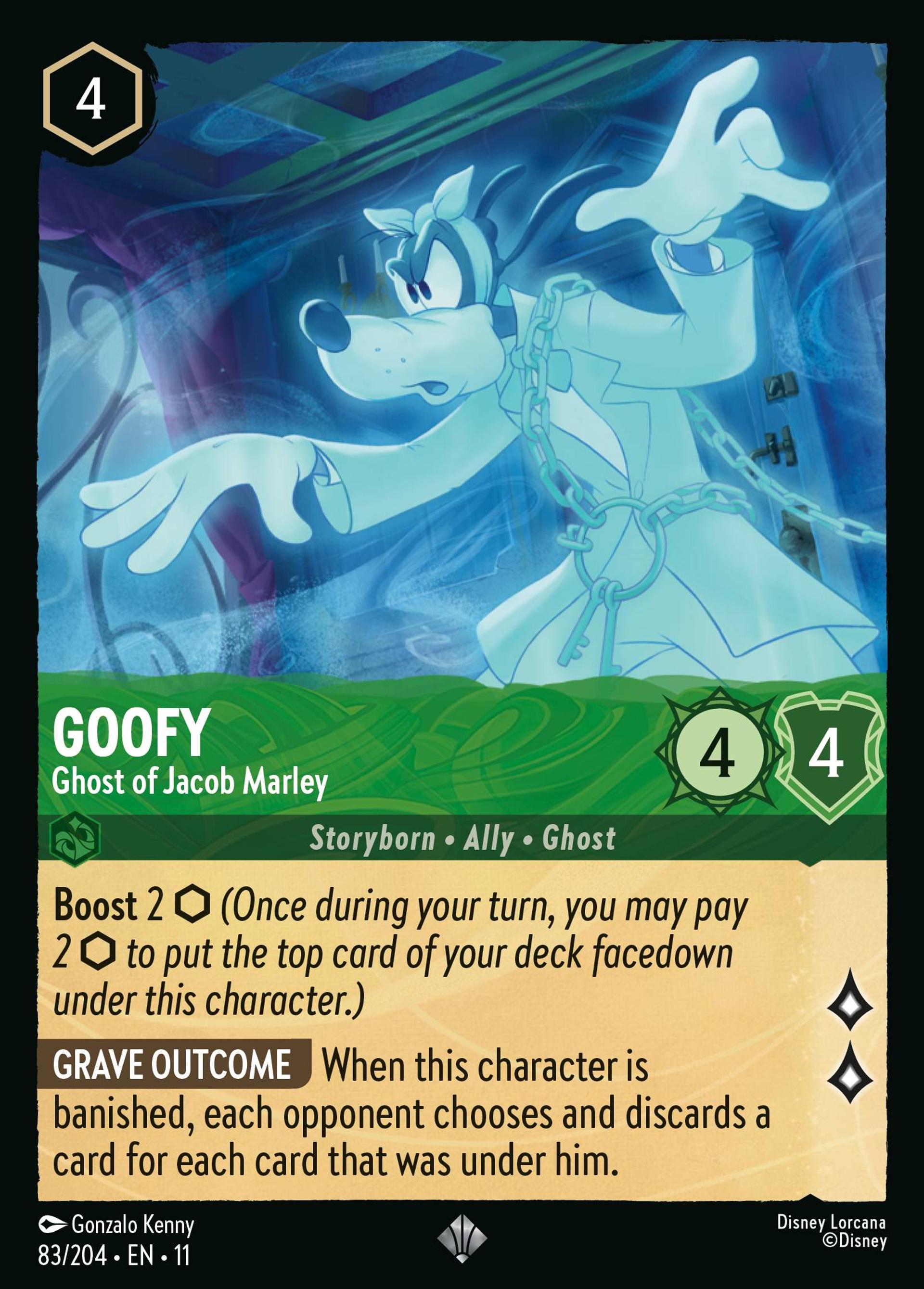 Dingo - Fantôme de Jacob Marley — Winterspell — Lorcana