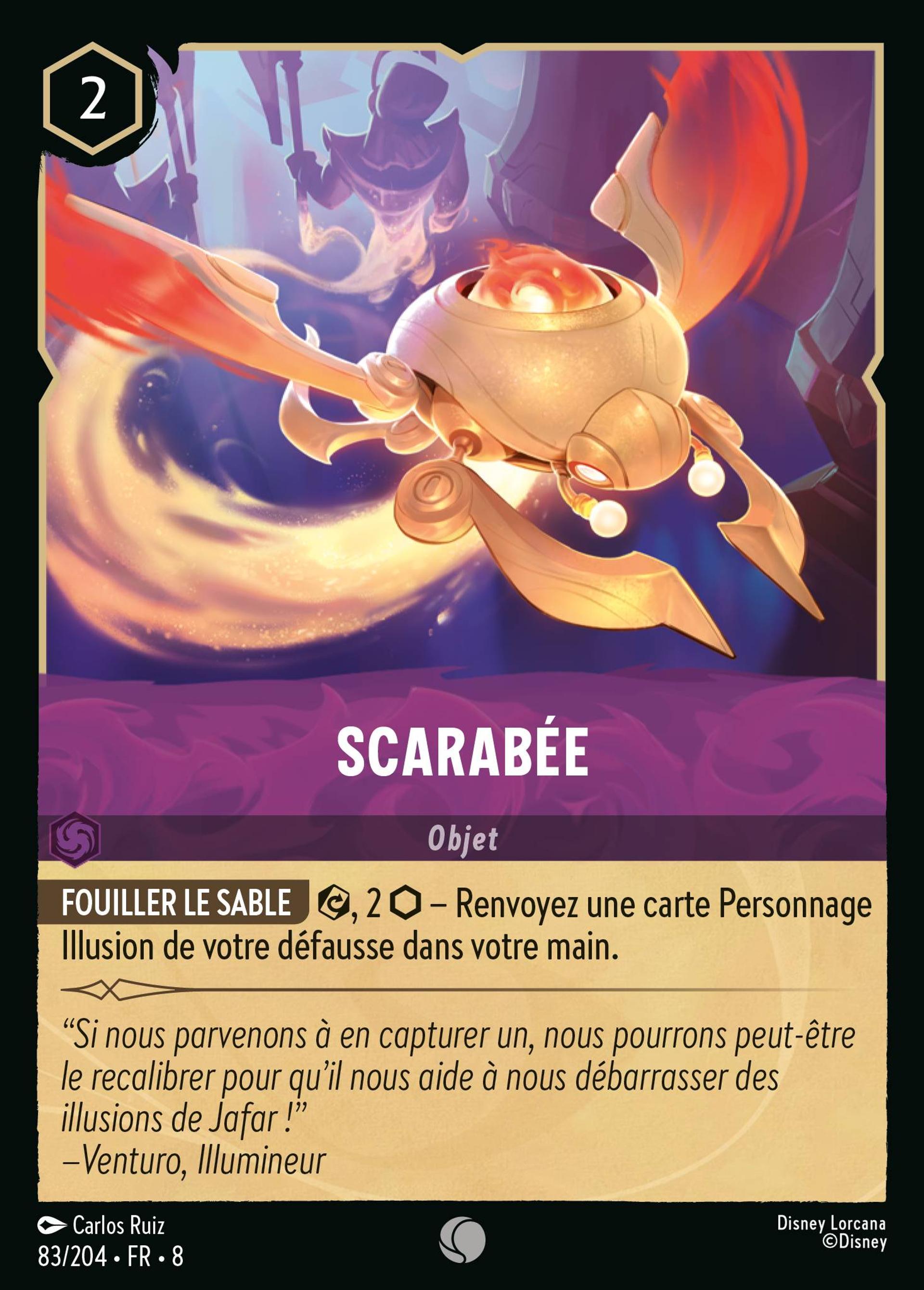 Scarabée — The Reign of Jafar — Lorcana