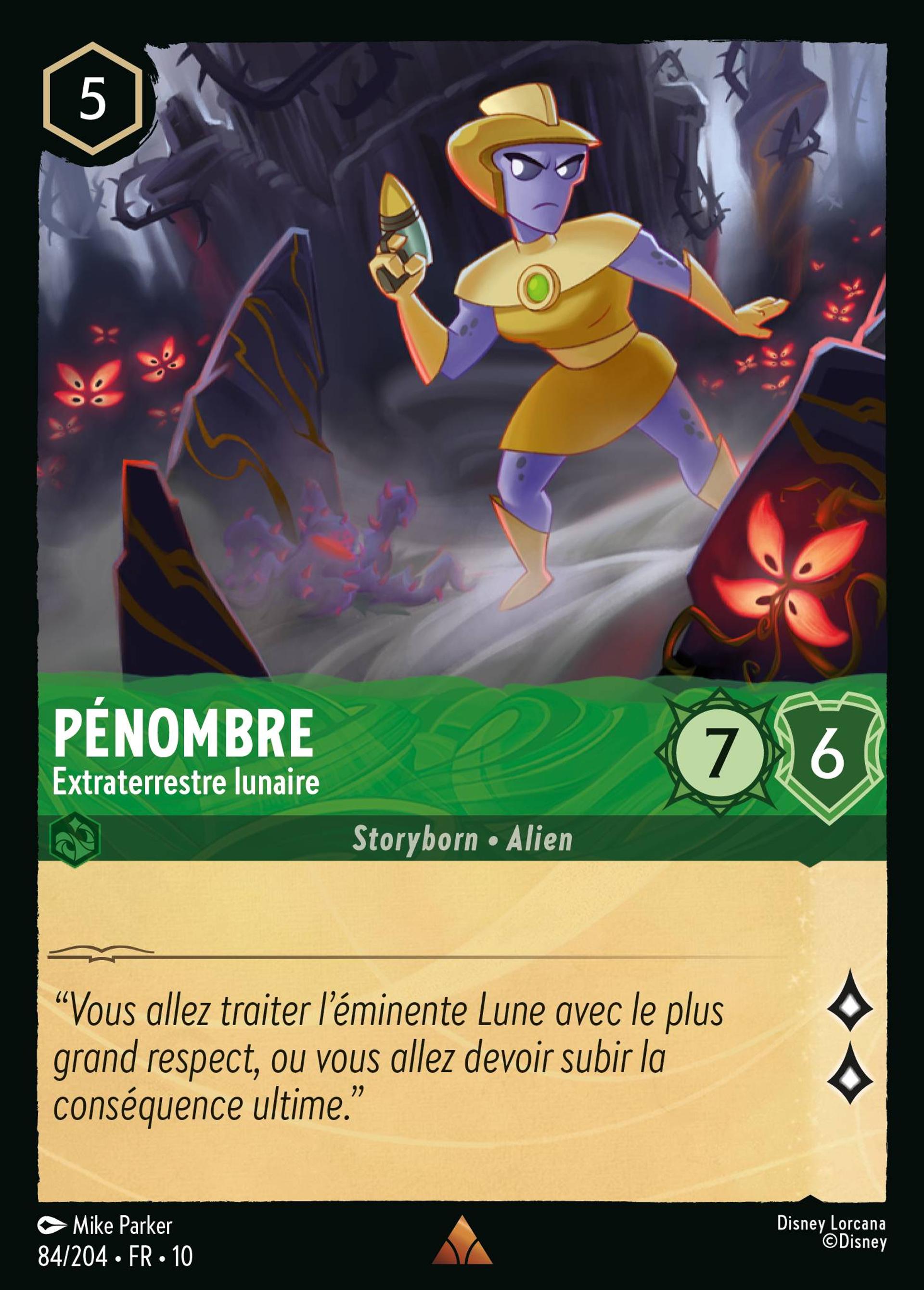 Pénombre - Extraterrestre lunaire — Whispers in the Well — Lorcana