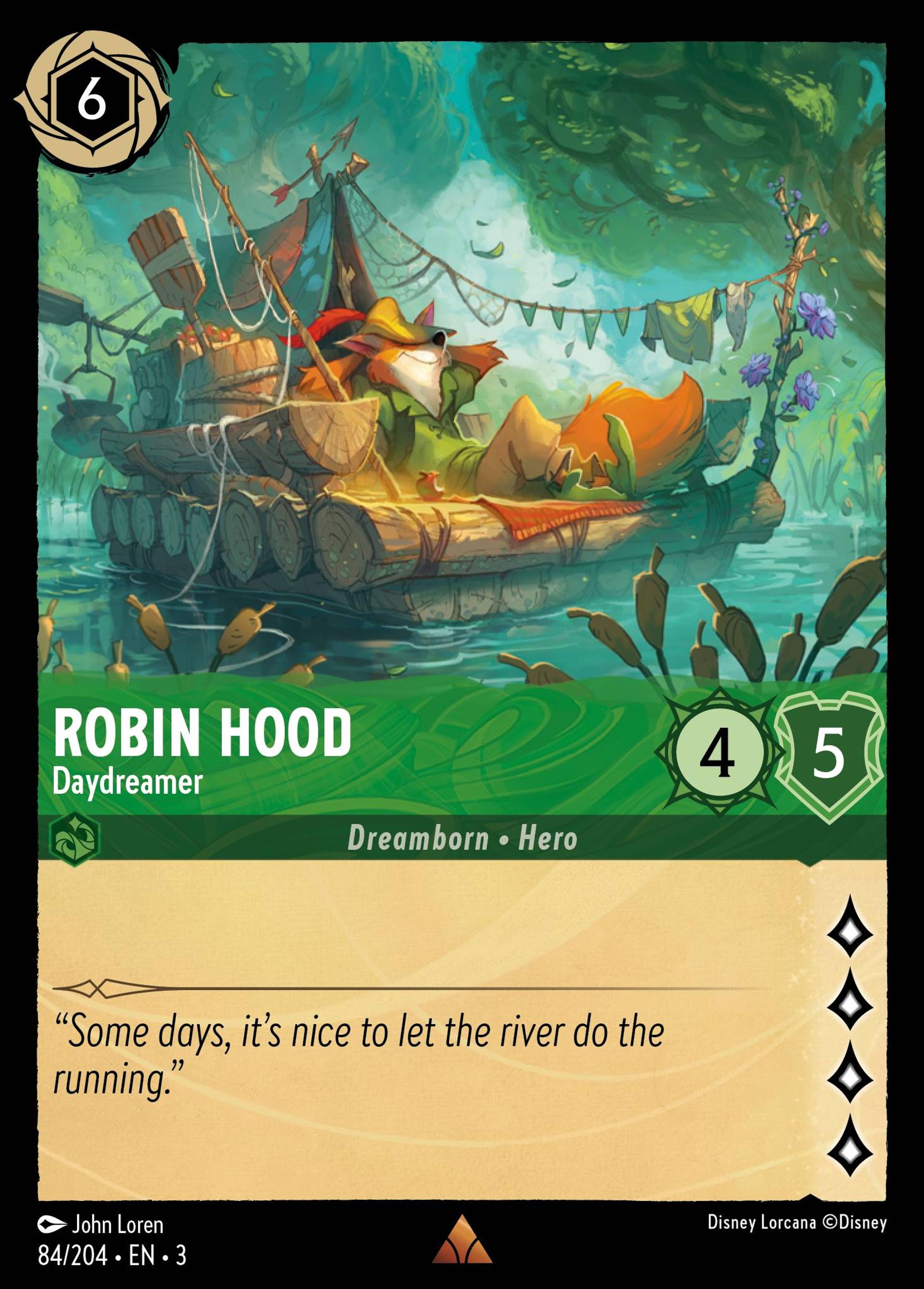 Robin Hood - Daydreamer — Into the Inklands — Lorcana