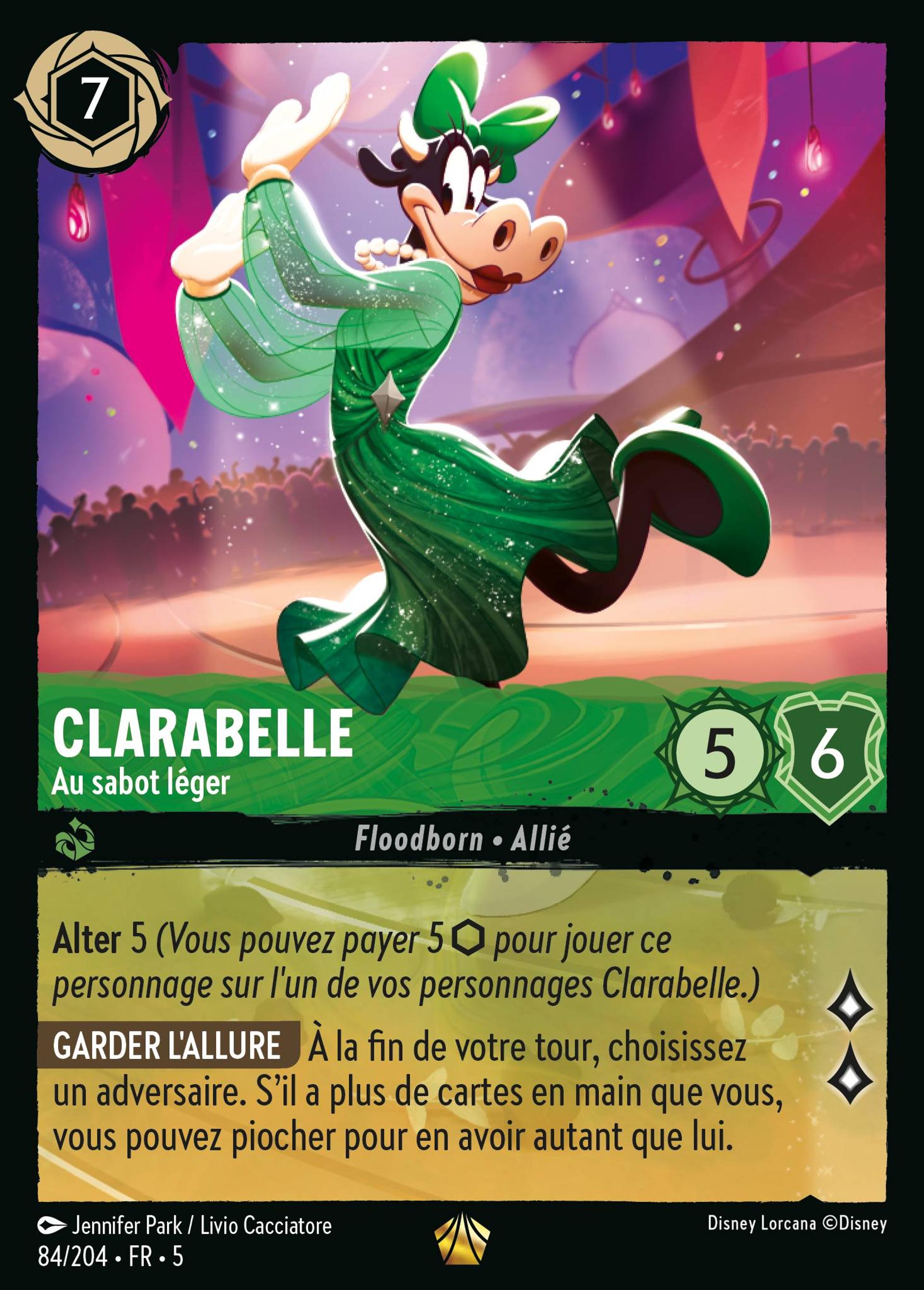 Clarabelle - Au sabot léger — Shimmering Skies — Lorcana