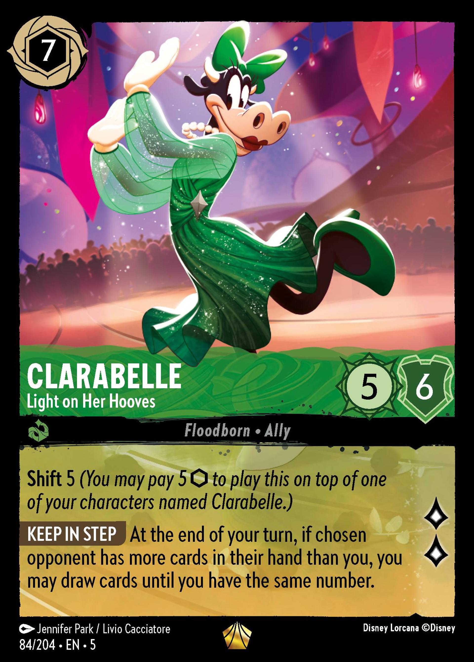 Clarabelle - Au sabot léger — Shimmering Skies — Lorcana