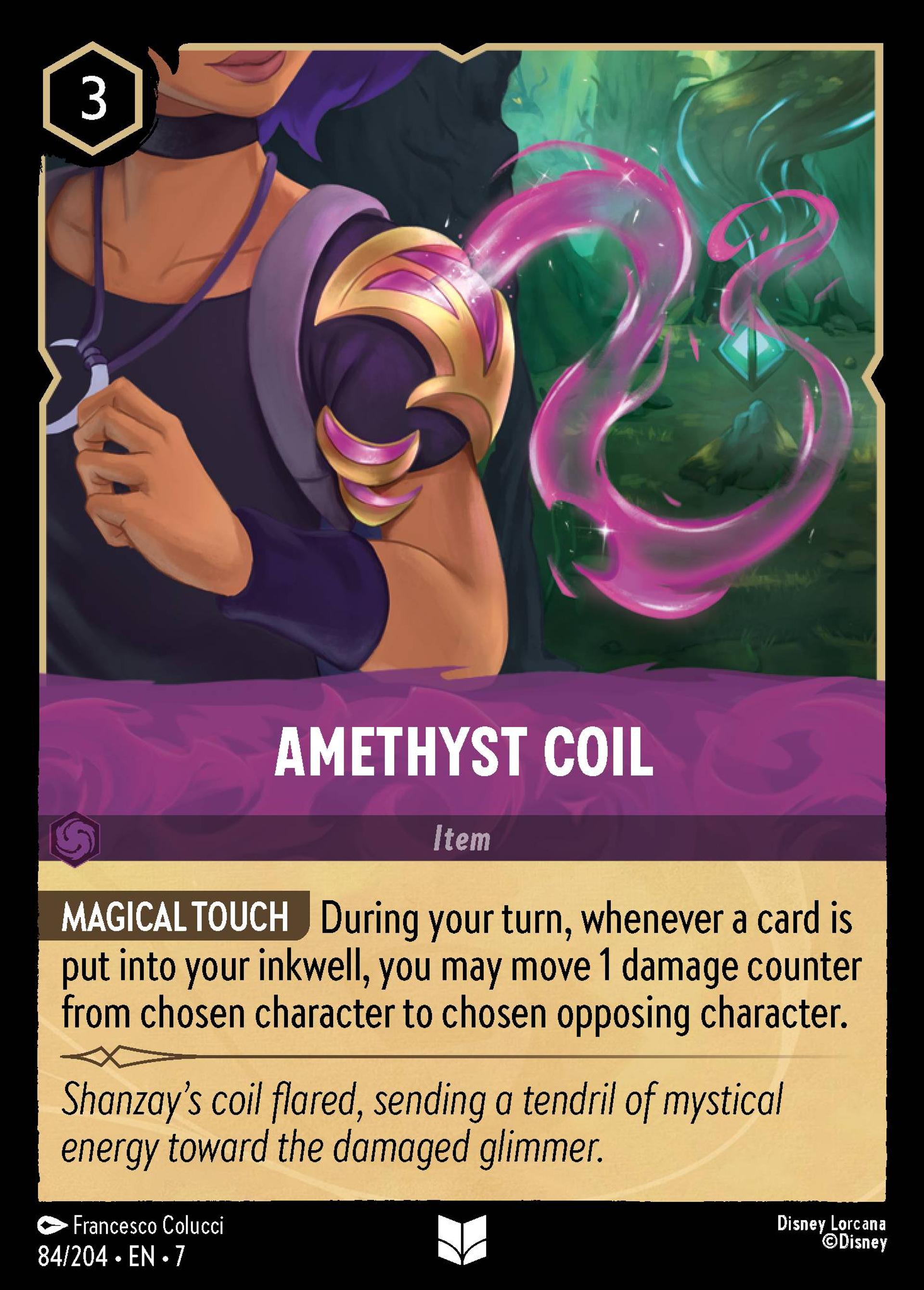 Amethyst Coil — Archazia's Island — Lorcana