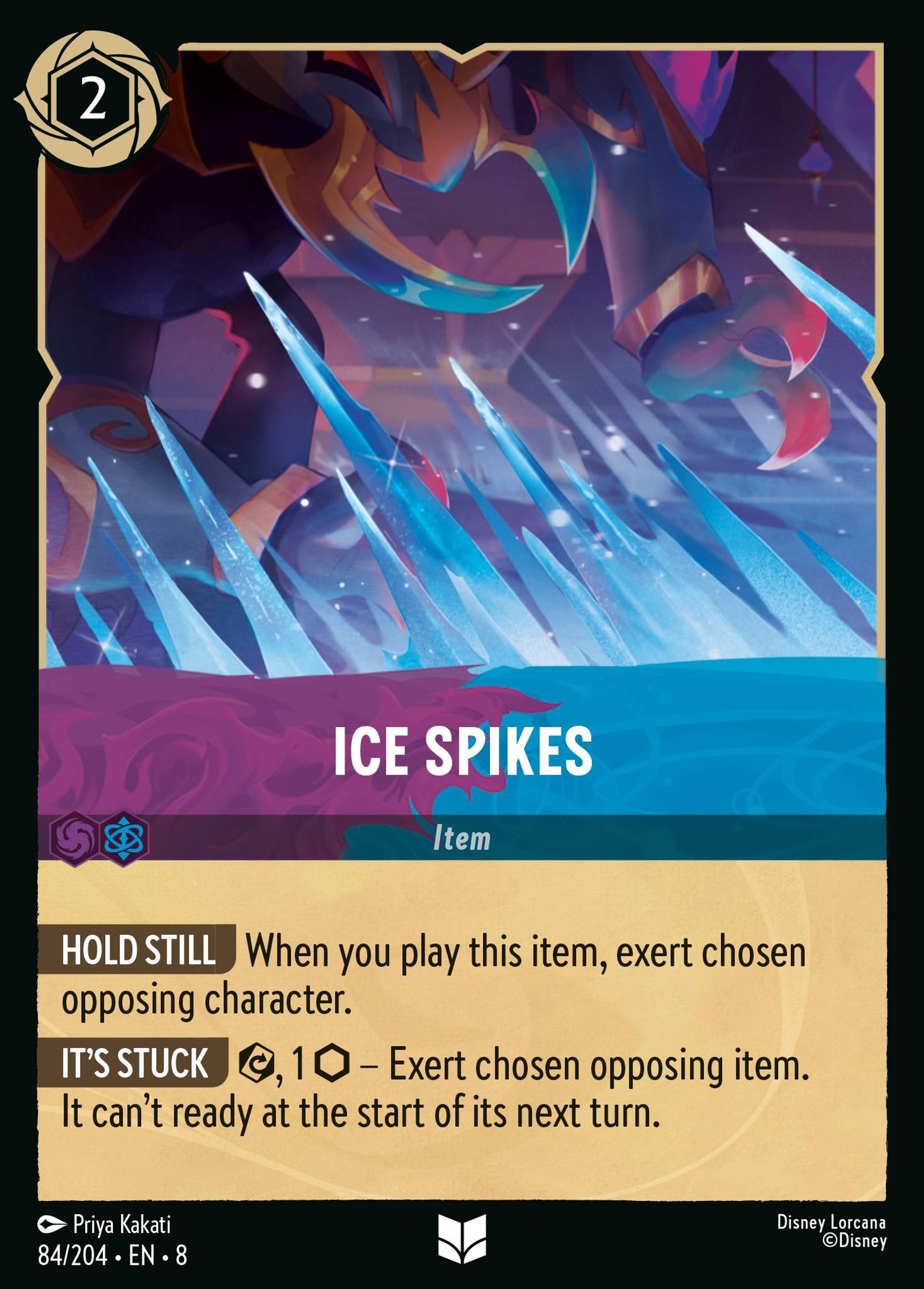 Pics de glace — The Reign of Jafar — Lorcana