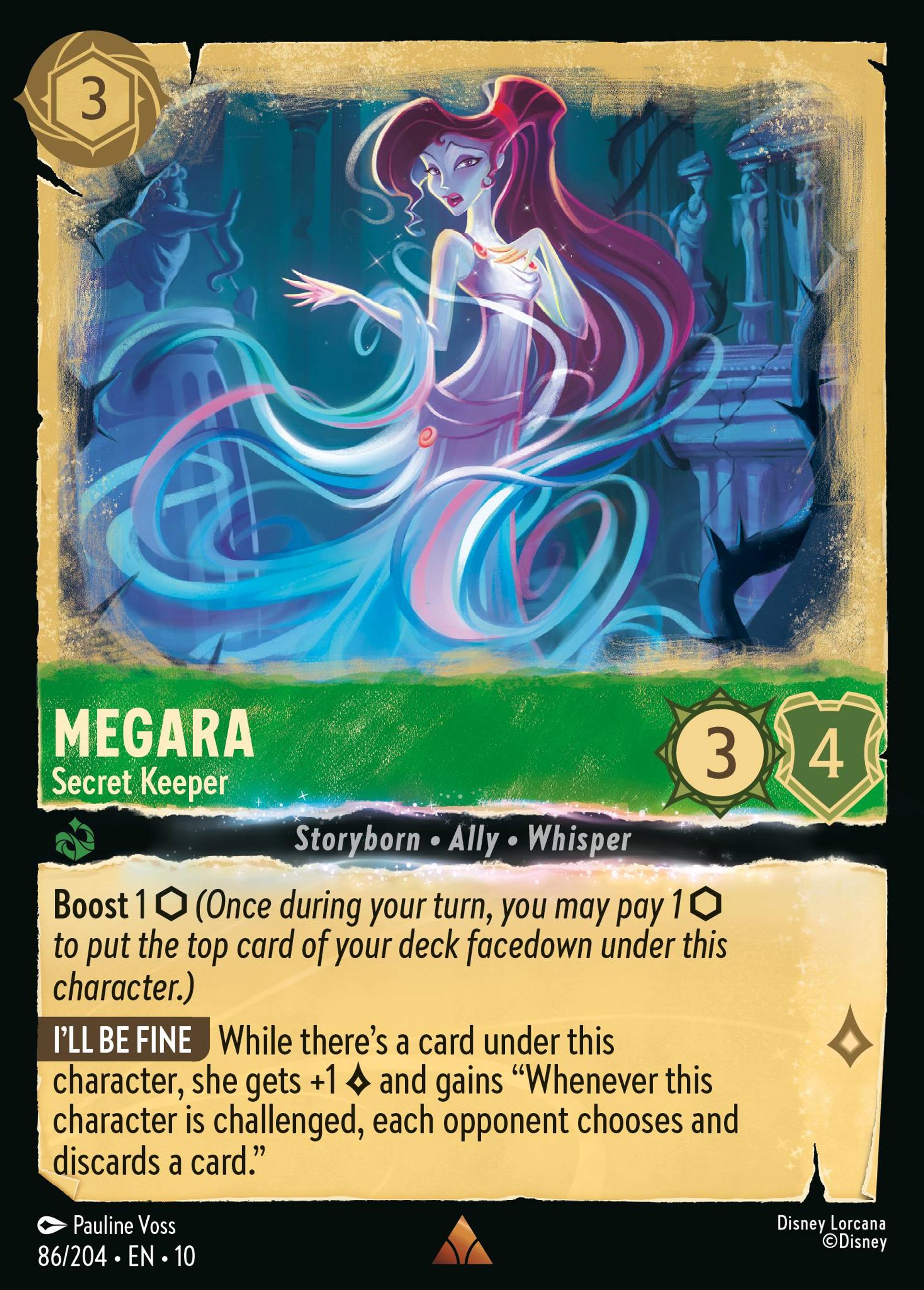 Mégara - Gardienne du secret — Whispers in the Well — Lorcana