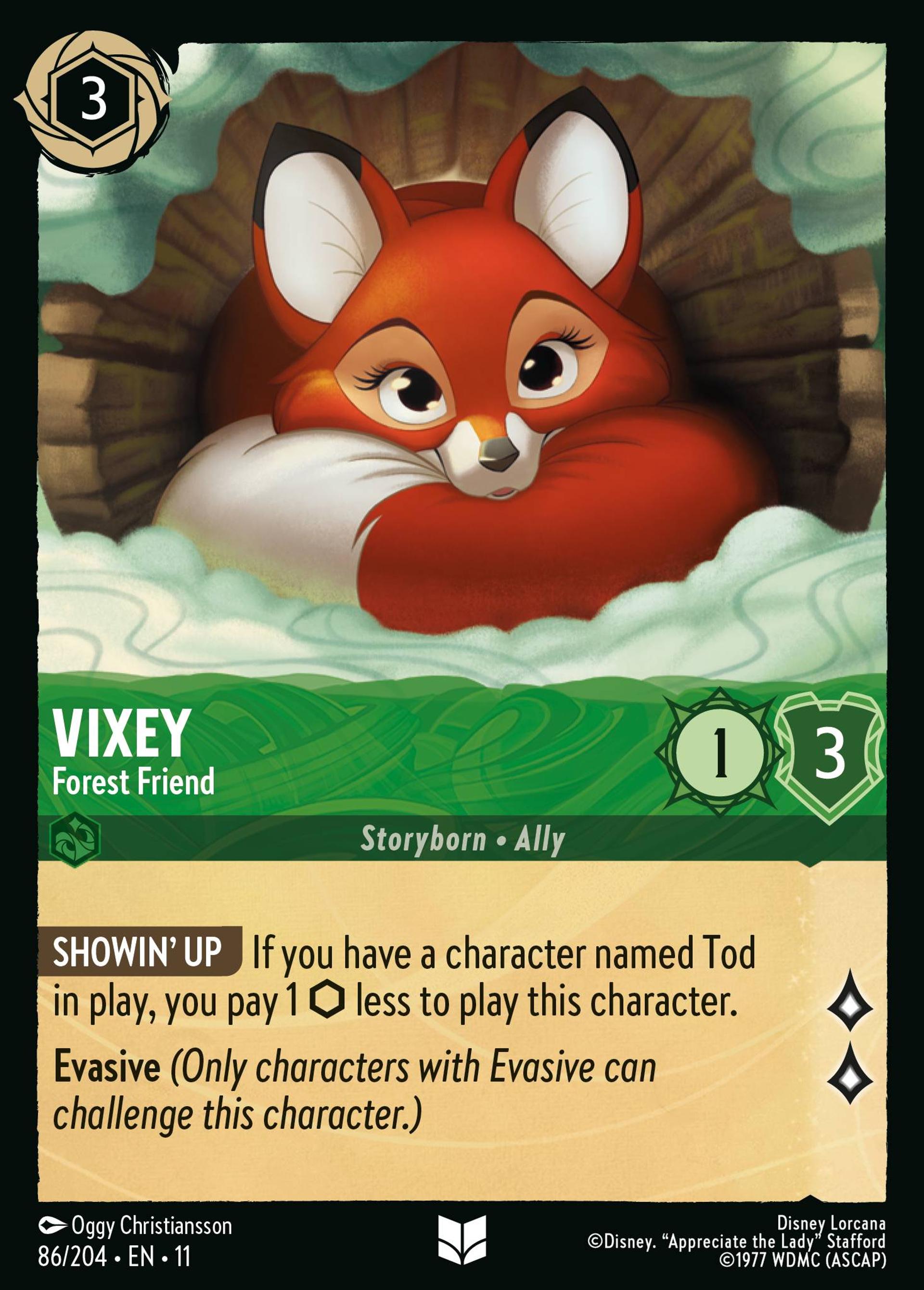 Vixey - Forest Friend — Winterspell — Lorcana