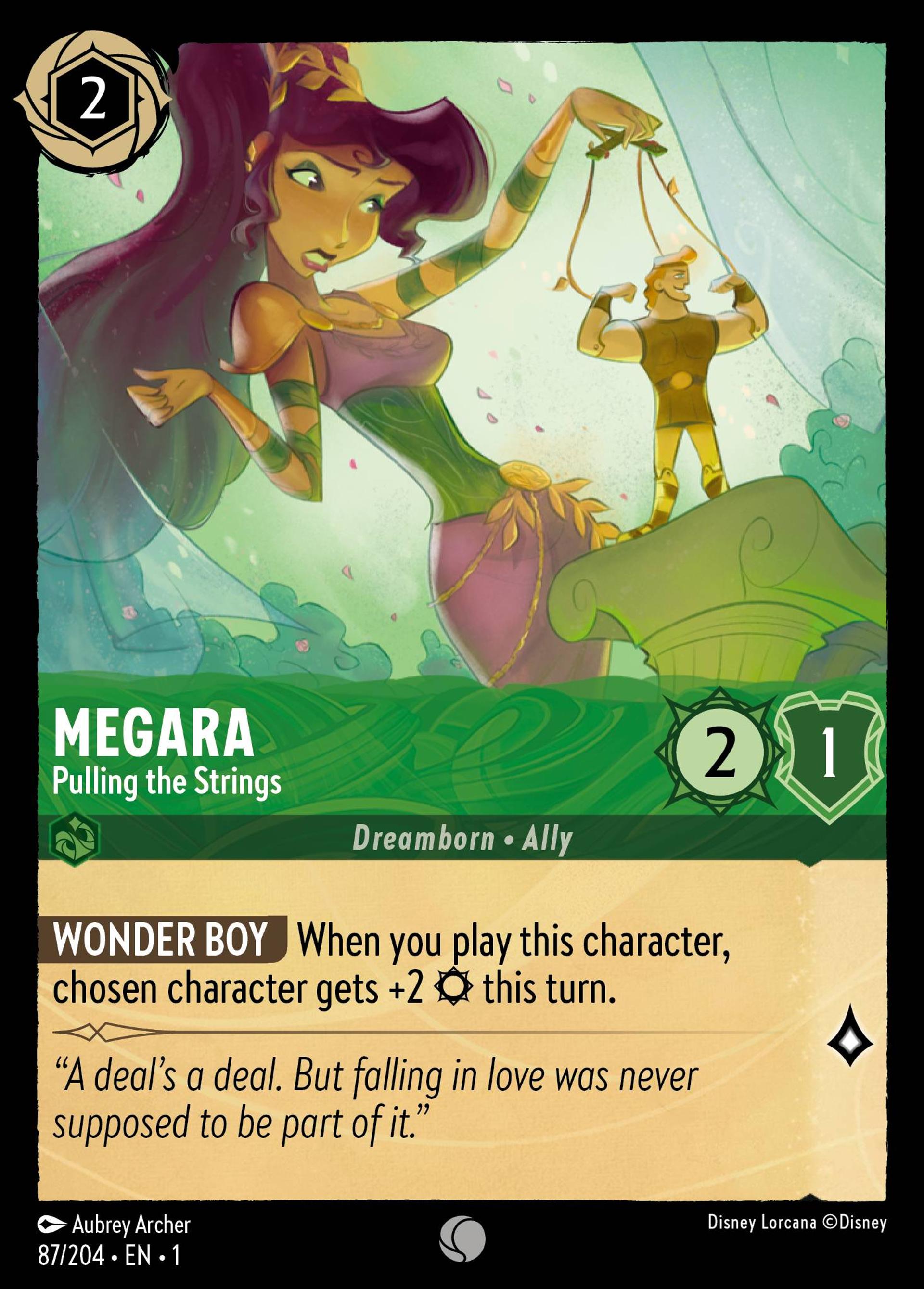 Megara - Pulling the Strings — The First Chapter — Lorcana