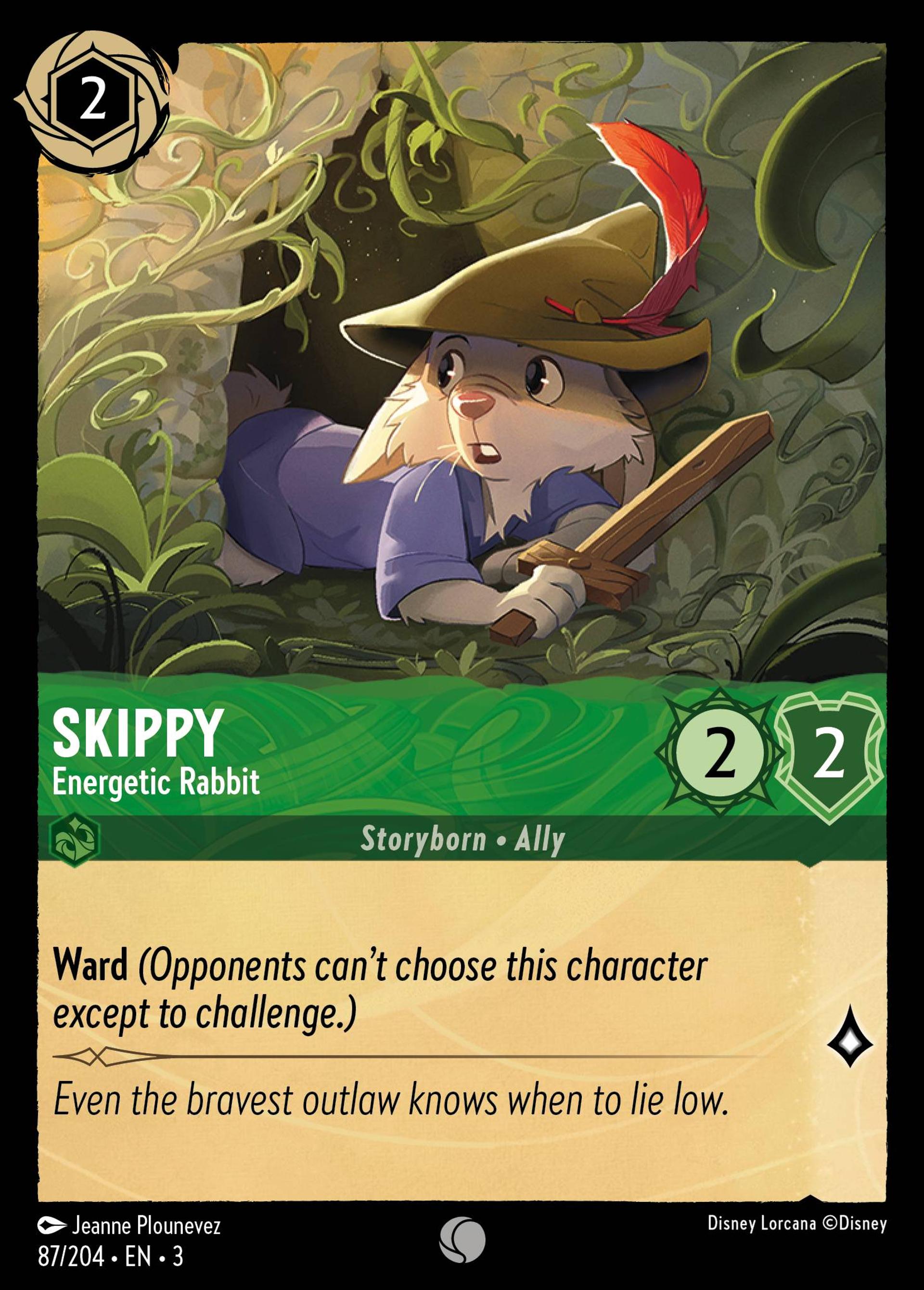 Skippy - Energetic Rabbit — Into the Inklands — Lorcana