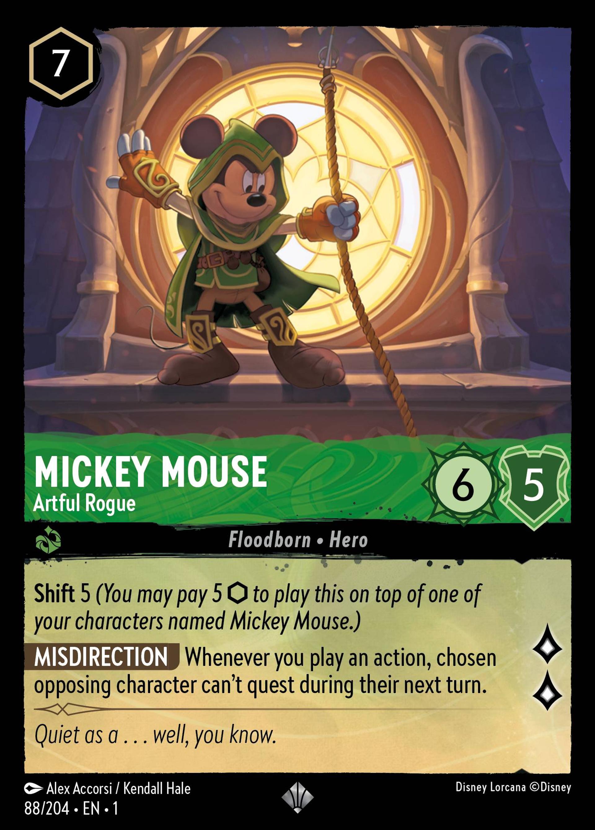 Mickey Mouse - Artful Rogue — The First Chapter — Lorcana
