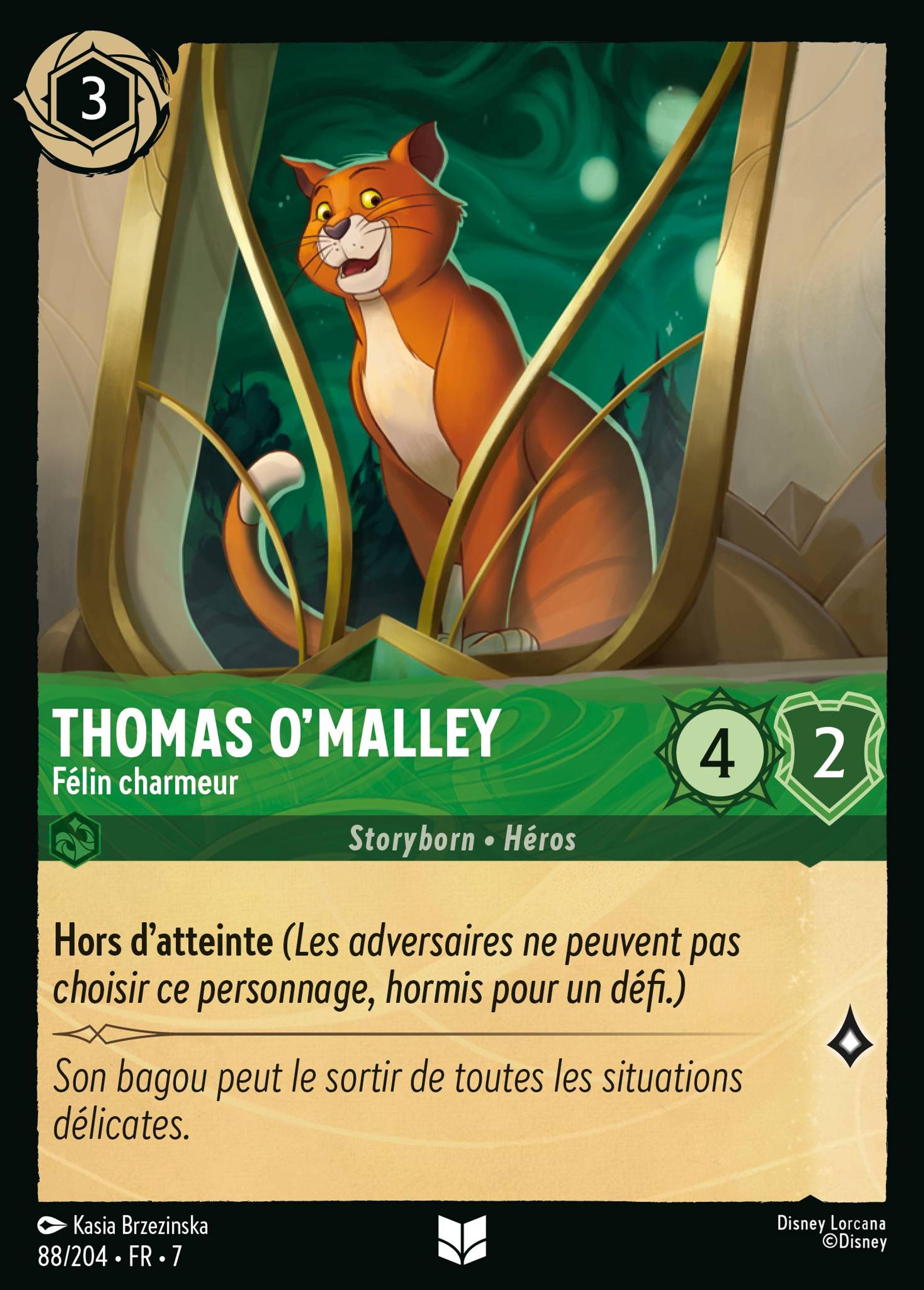 Thomas O'Malley - Félin charmeur — Archazia's Island — Lorcana