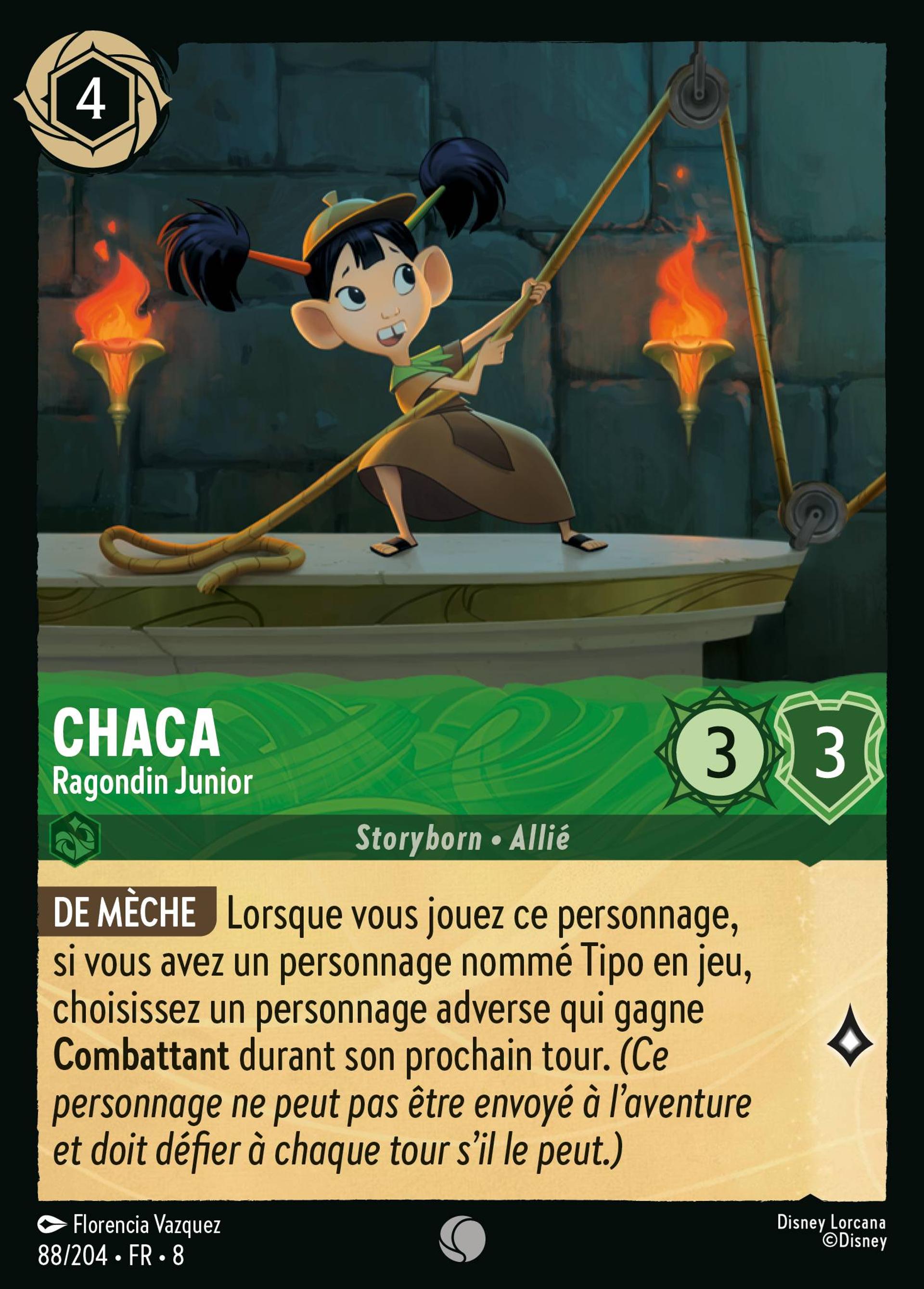Chaca - Ragondin Junior — The Reign of Jafar — Lorcana