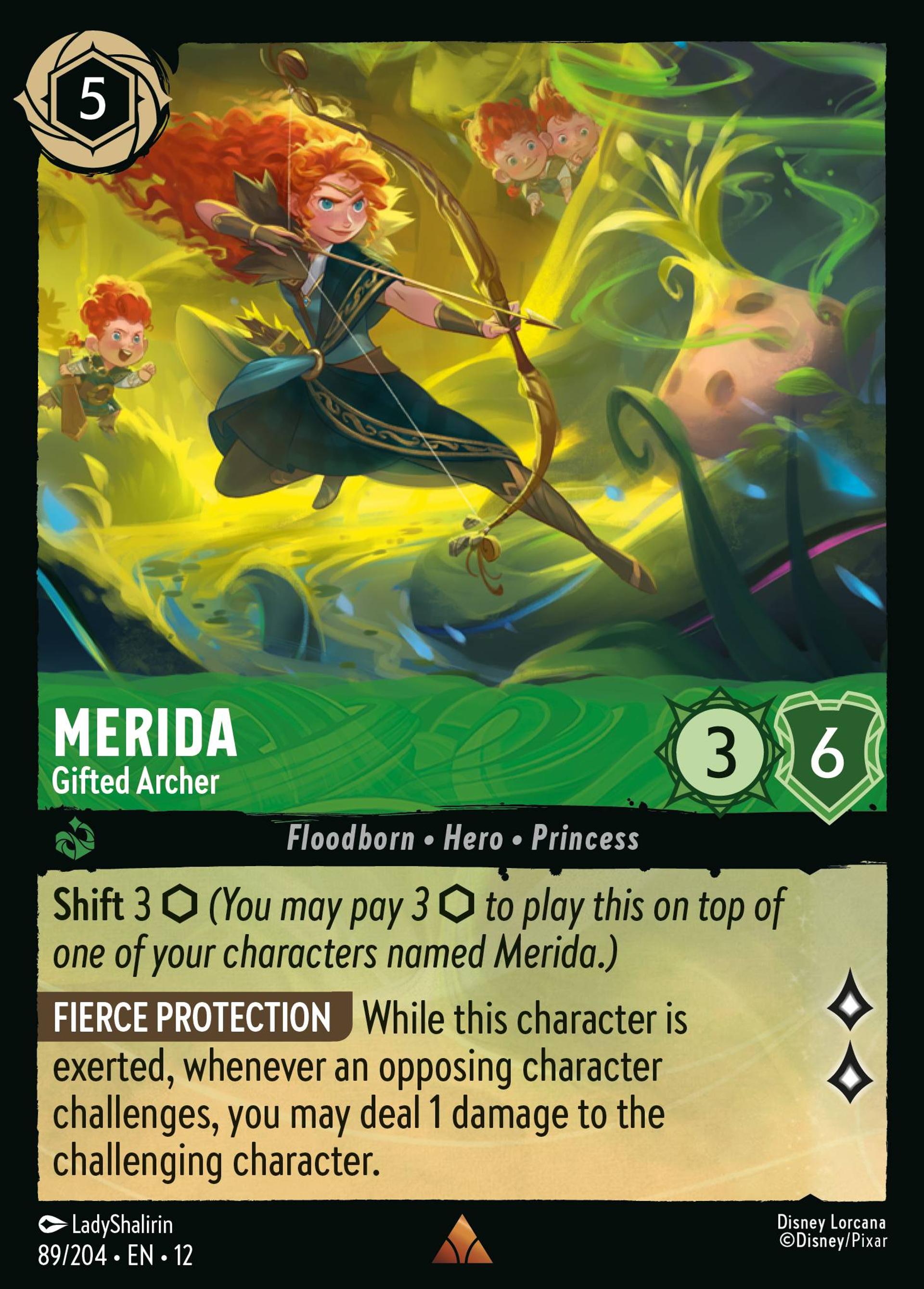 Merida - Archère talentueuse — Wilds Unknown — Lorcana