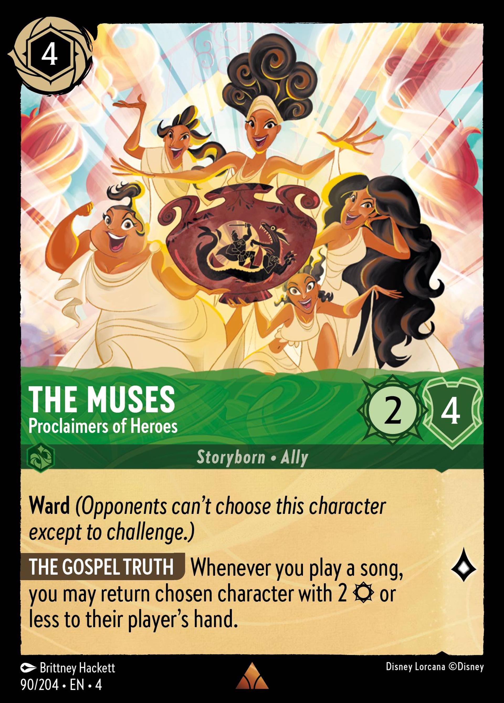 The Muses - Proclaimers of Heroes — Ursula's Return — Lorcana