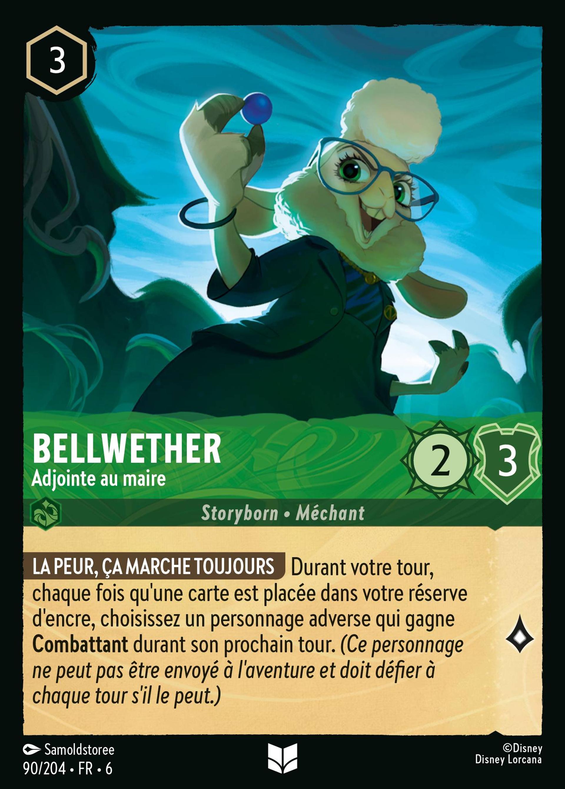 Bellwether - Adjointe au maire — Azurite Sea — Lorcana