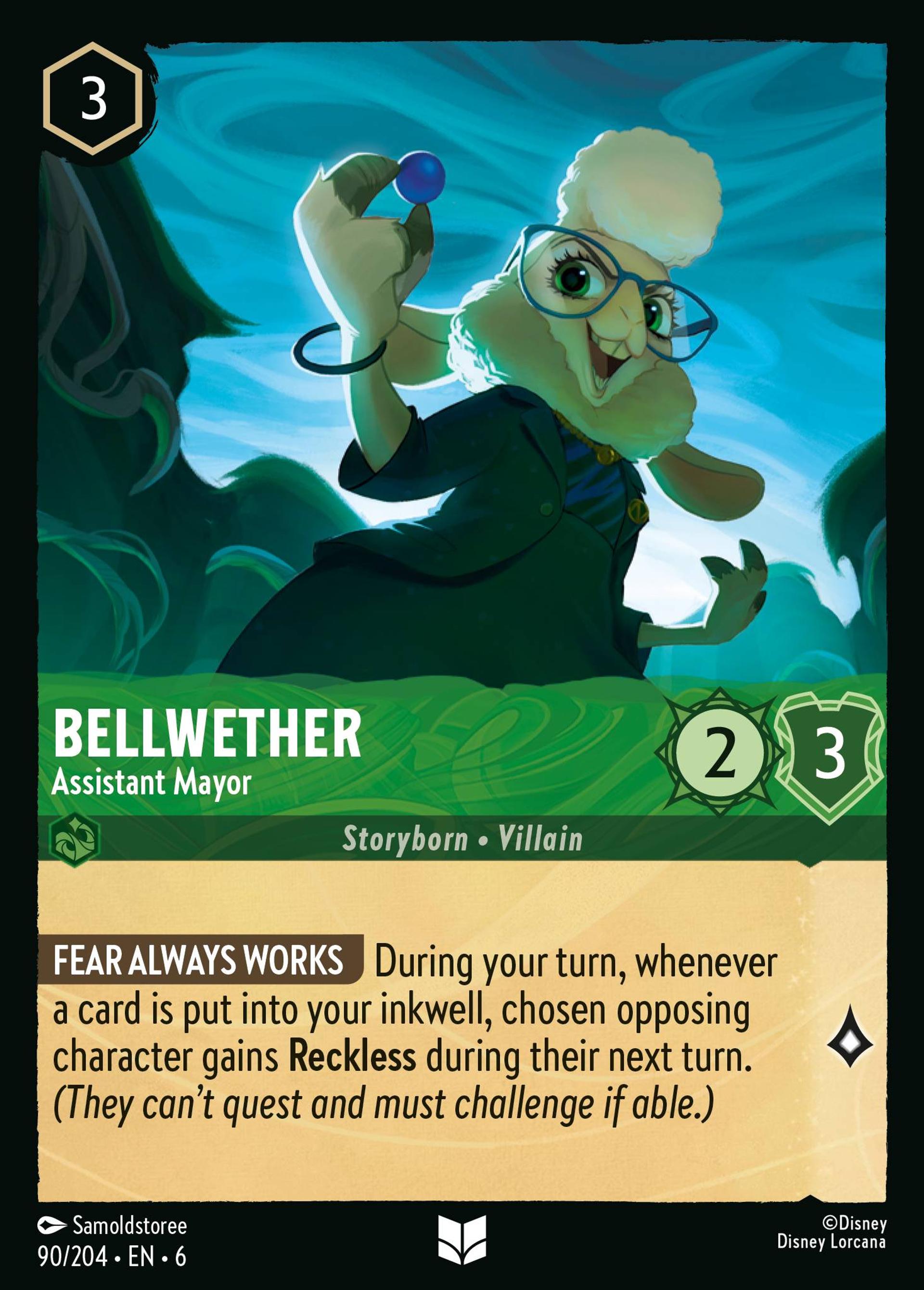 Bellwether - Assistant Mayor — Azurite Sea — Lorcana