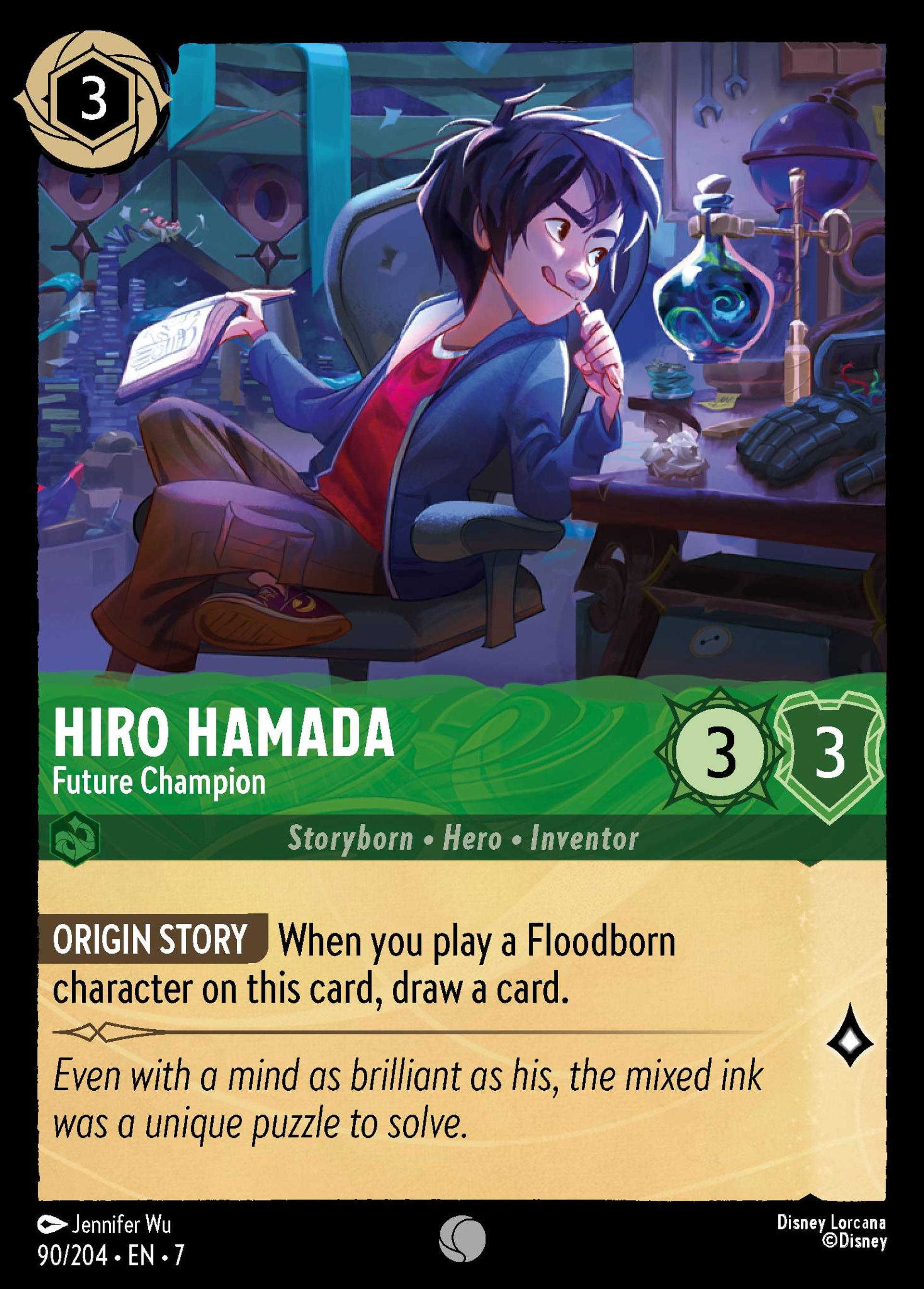 Hiro Hamada - Futur champion — Archazia's Island — Lorcana