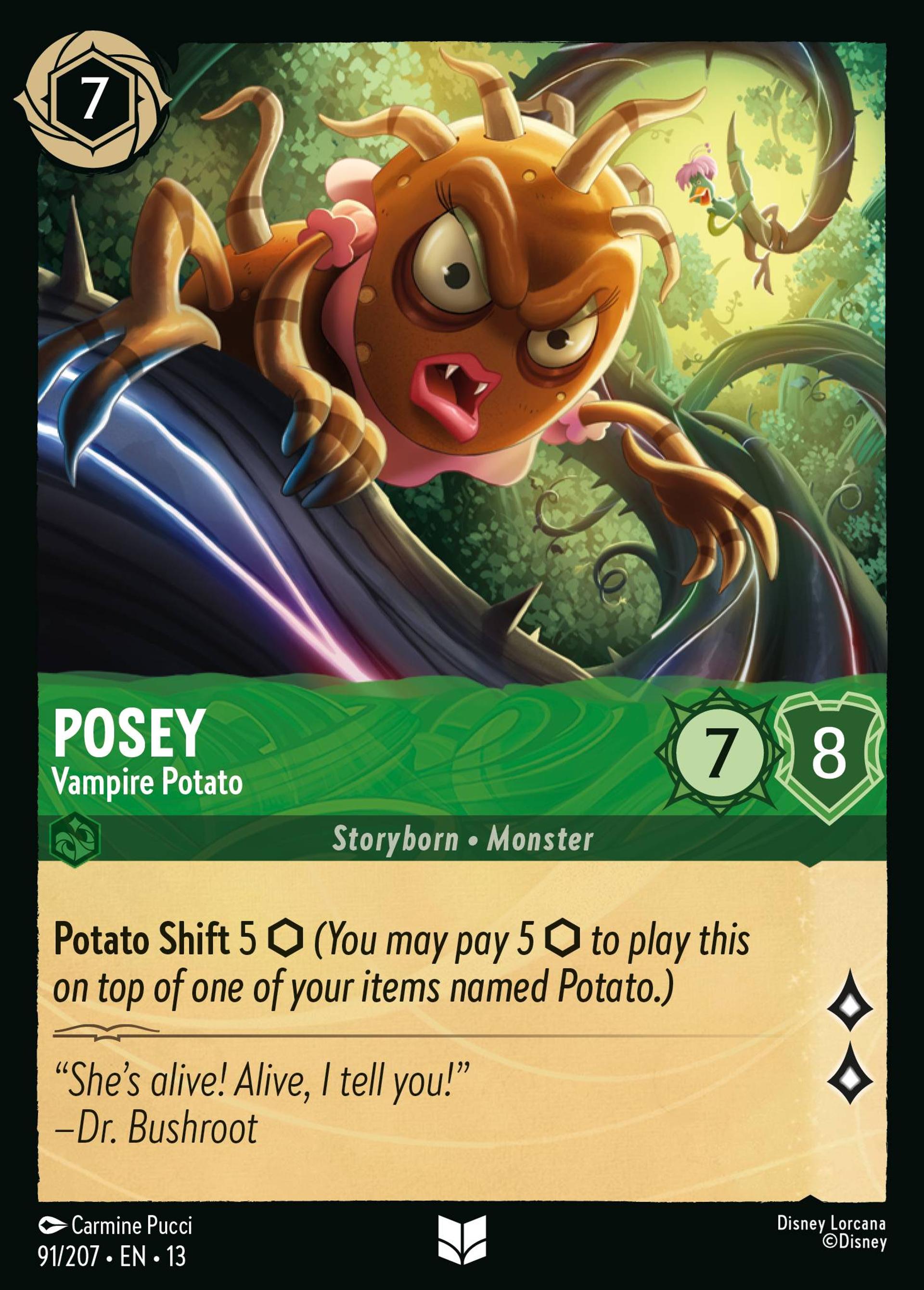 Rosie - Patate vampire — Attack of the Vine! — Lorcana