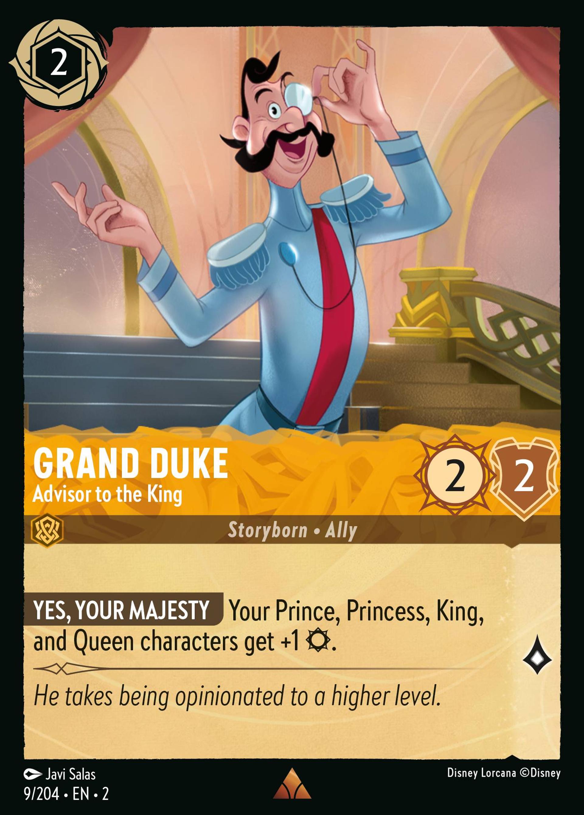 Grand Duke - Advisor to the King — Rise of the Floodborn — Lorcana