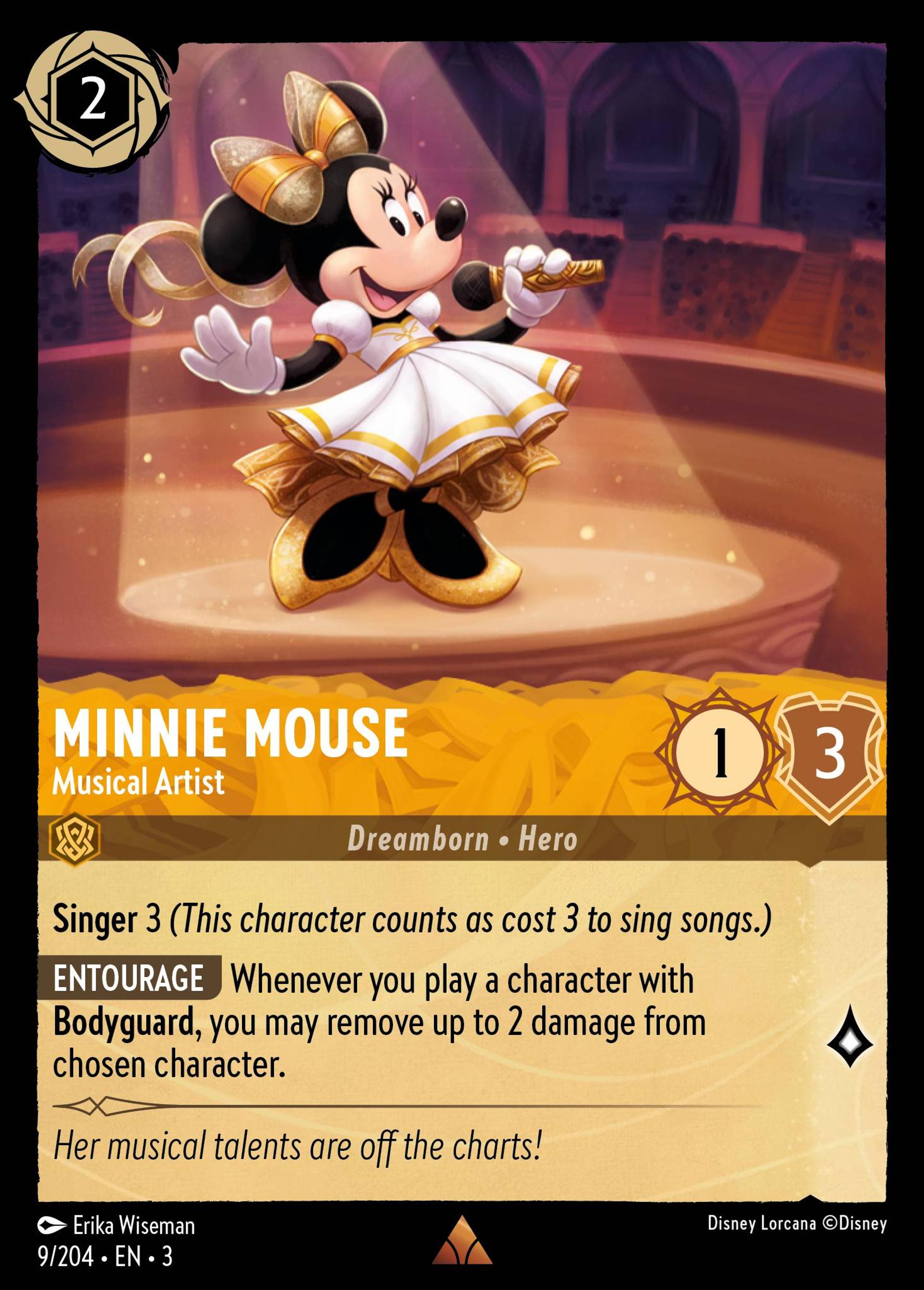 Minnie Mouse - Musical Artist — Into the Inklands — Lorcana