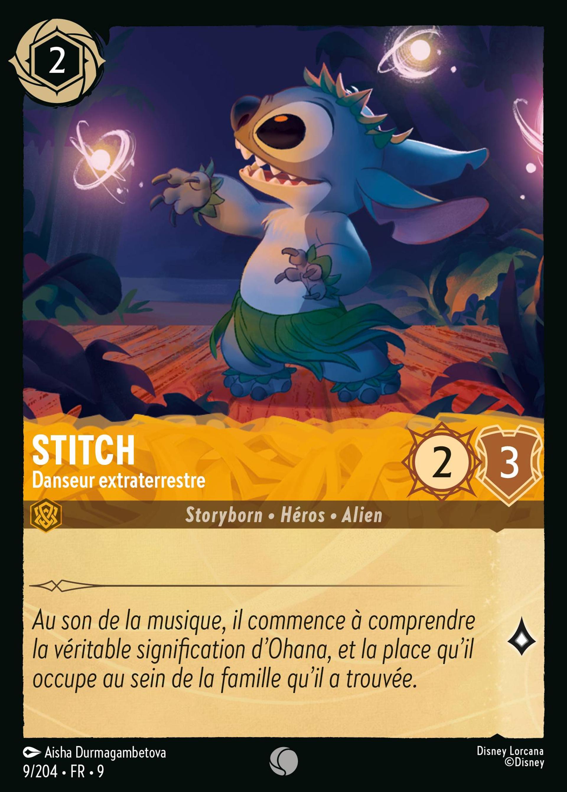 Stitch - Danseur extraterrestre — Fabled — Lorcana