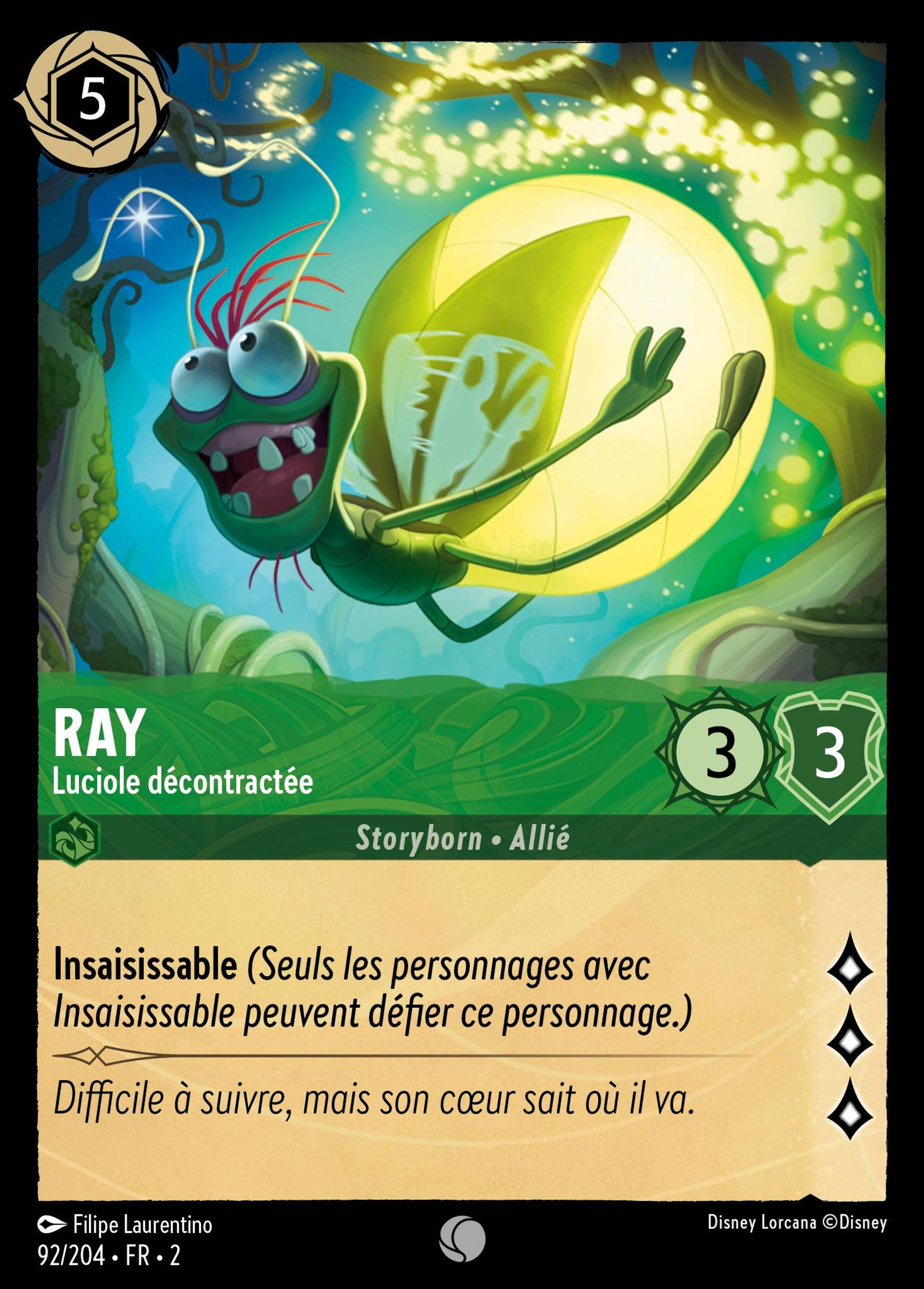 Ray - Luciole décontractée — Rise of the Floodborn — Lorcana