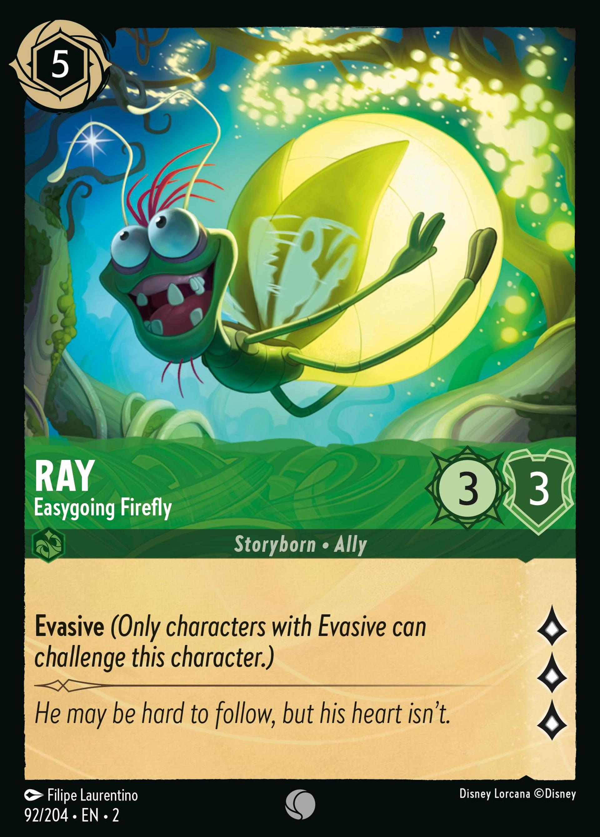 Ray - Luciole décontractée — Rise of the Floodborn — Lorcana