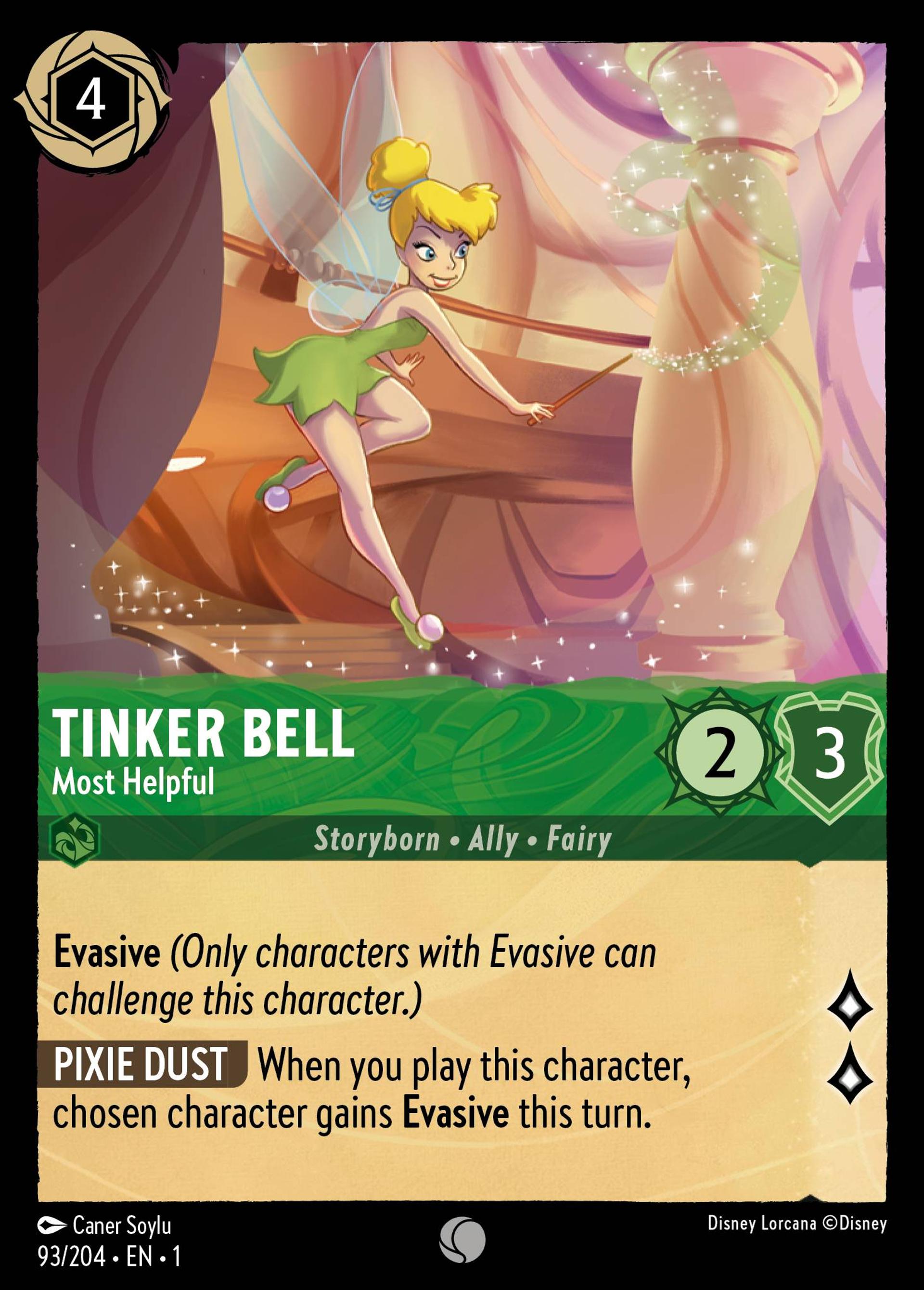 Tinker Bell - Most Helpful — The First Chapter — Lorcana