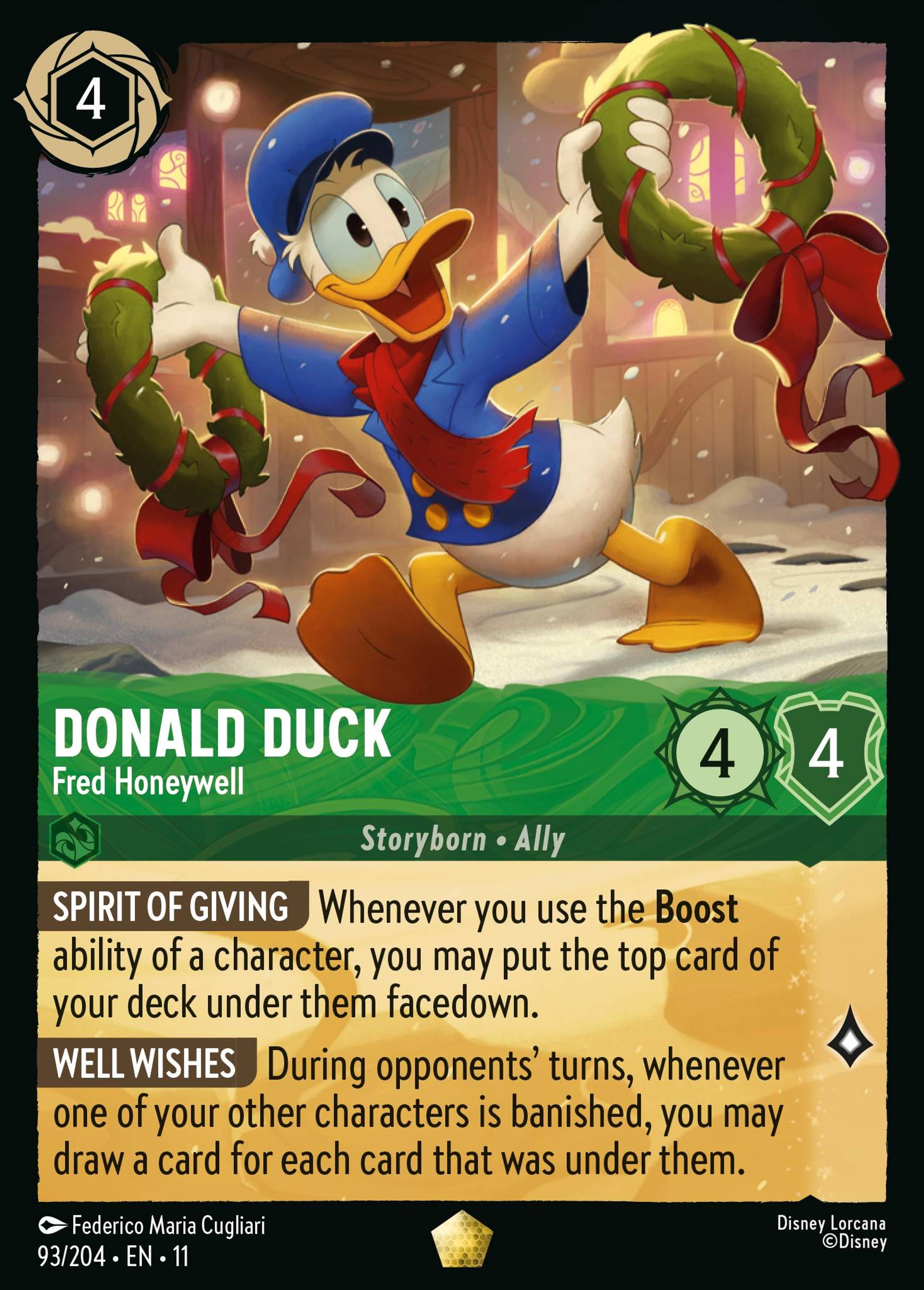 Donald - Fred Honeywell — Winterspell — Lorcana