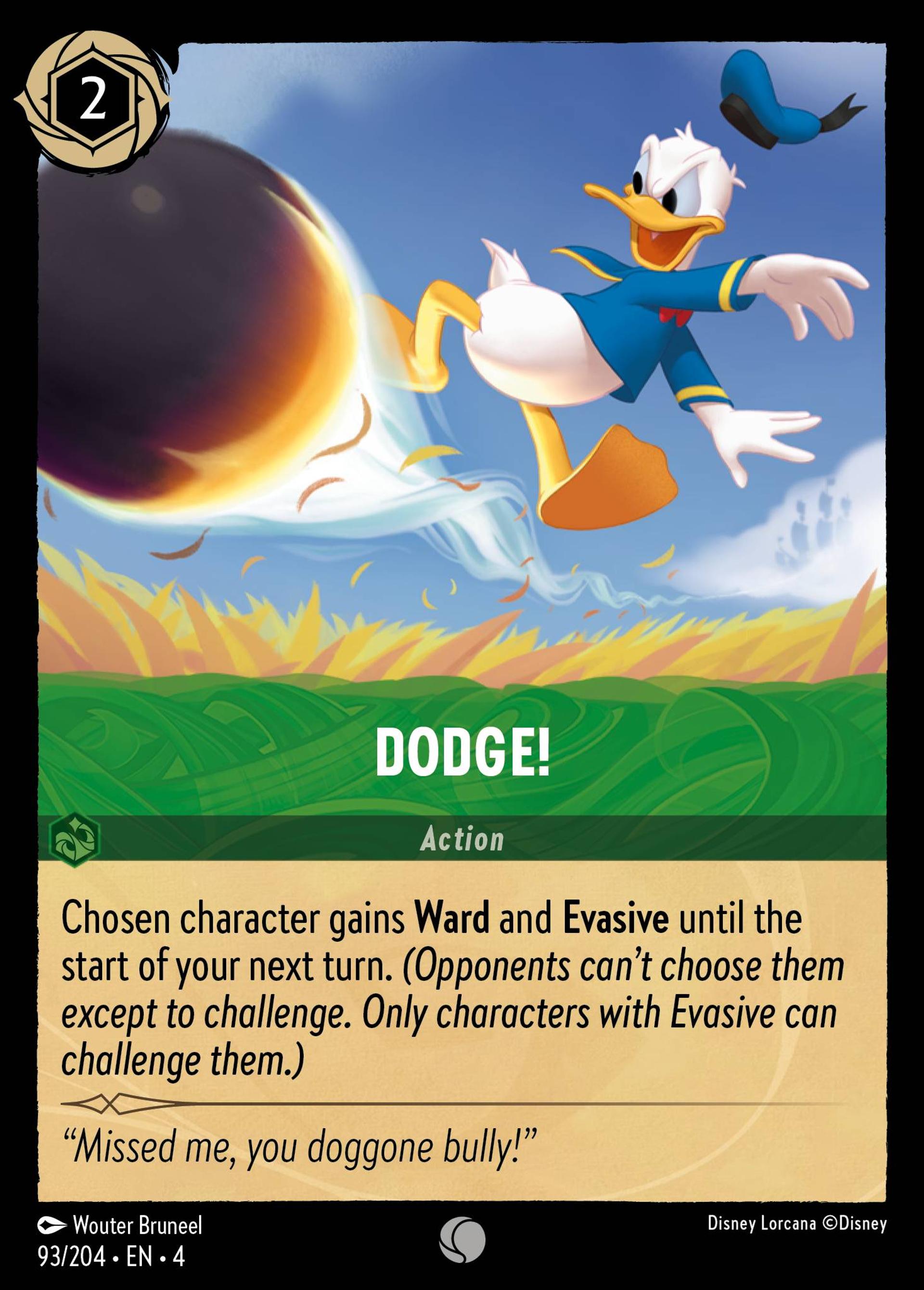 Dodge! — Ursula's Return — Lorcana