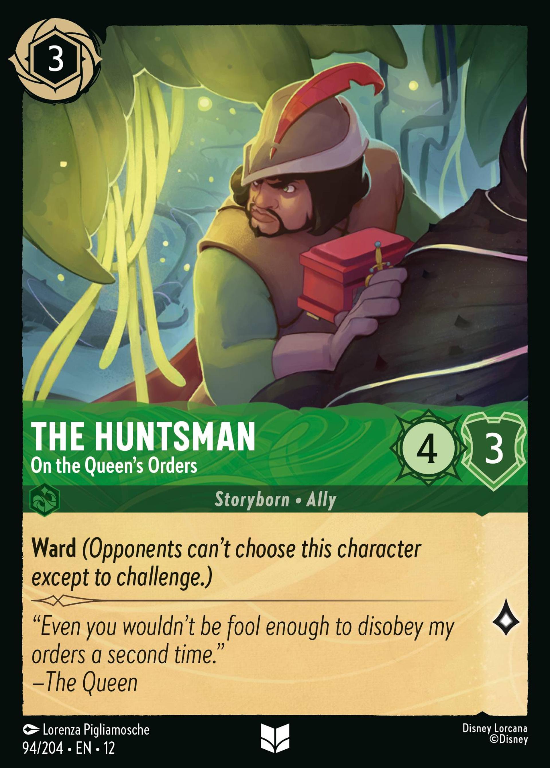 Le chasseur - Aux ordres de la Reine — Wilds Unknown — Lorcana