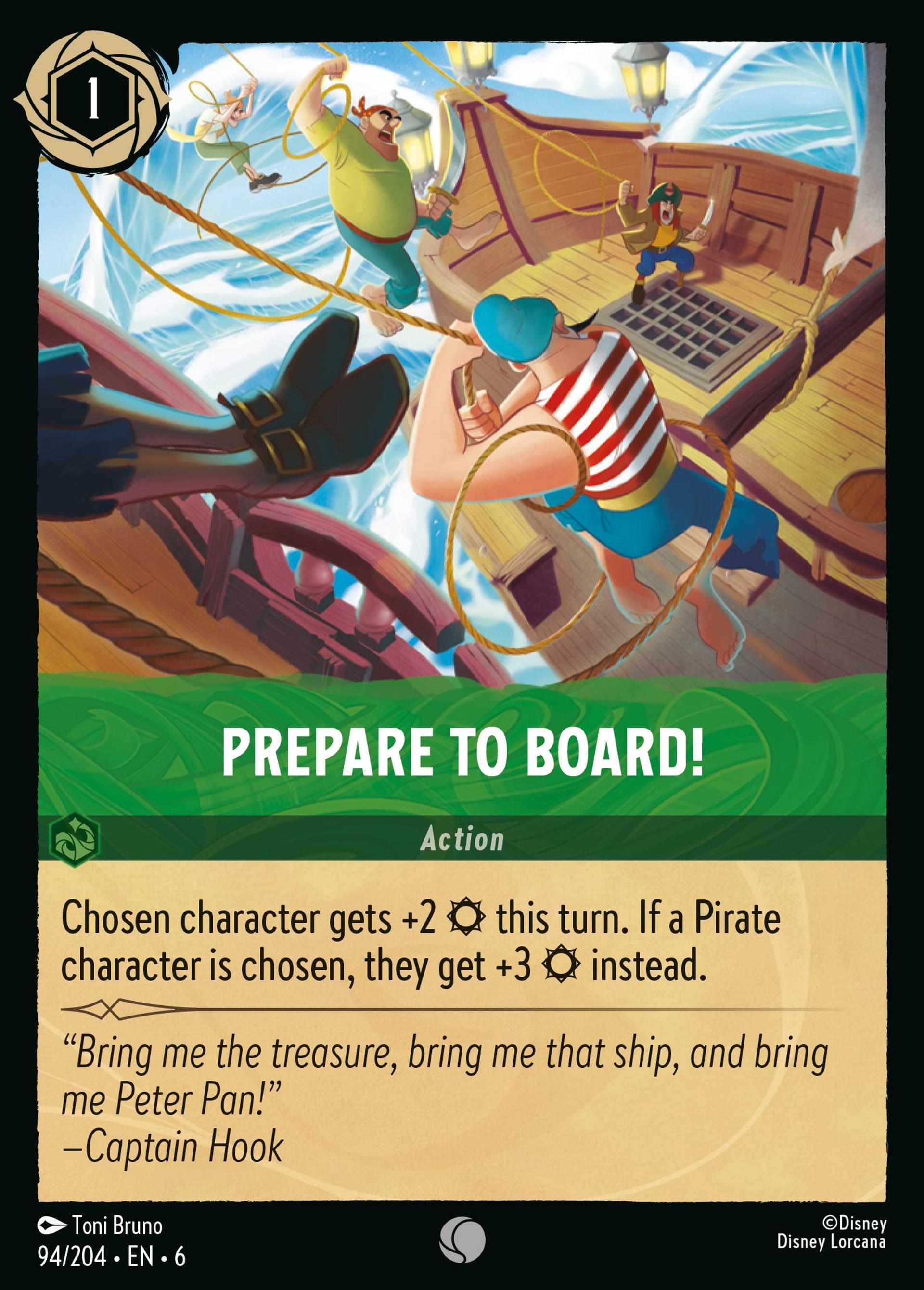 Prepare to Board! — Azurite Sea — Lorcana