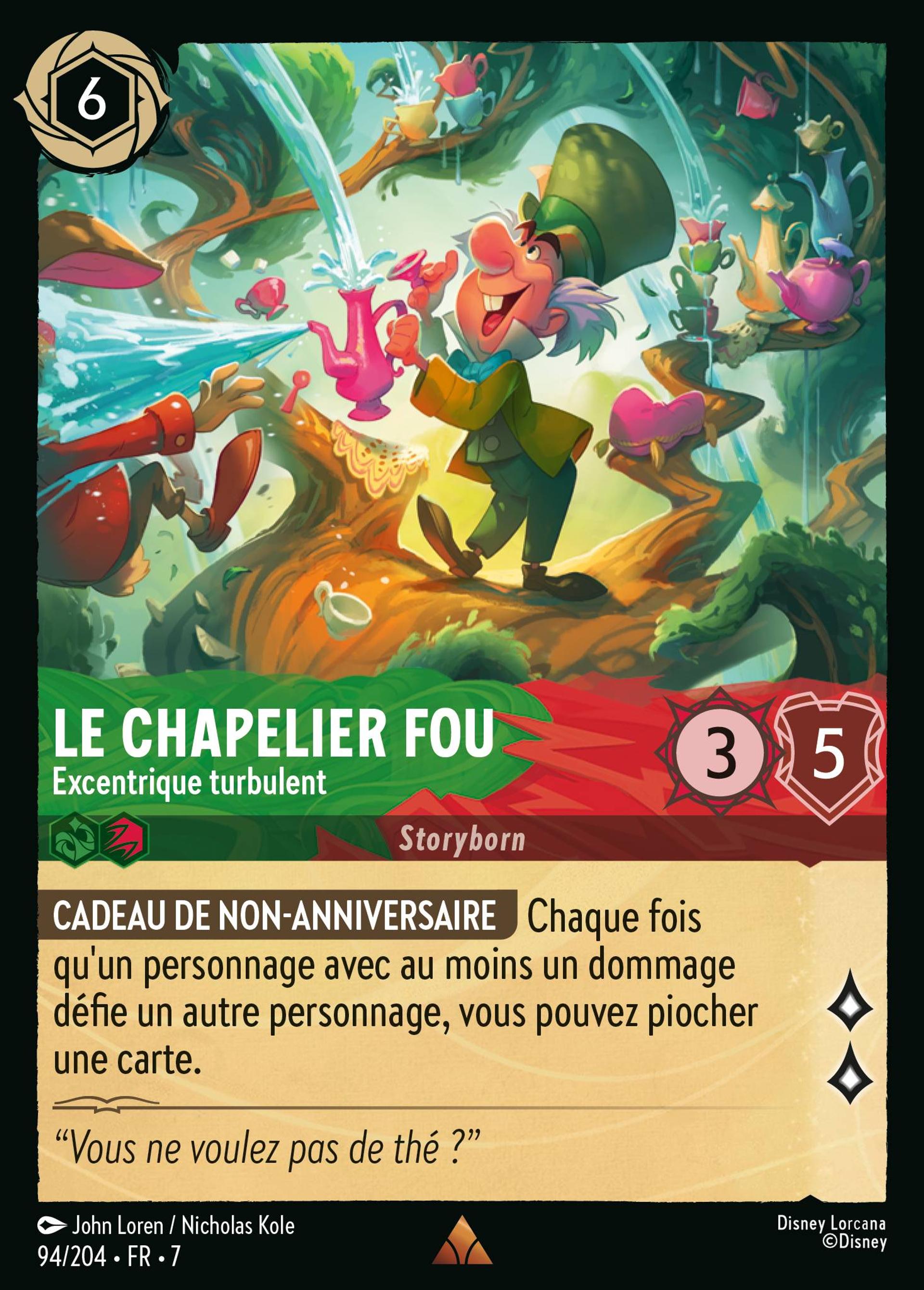 Le Chapelier Fou - Excentrique turbulent — Archazia's Island — Lorcana