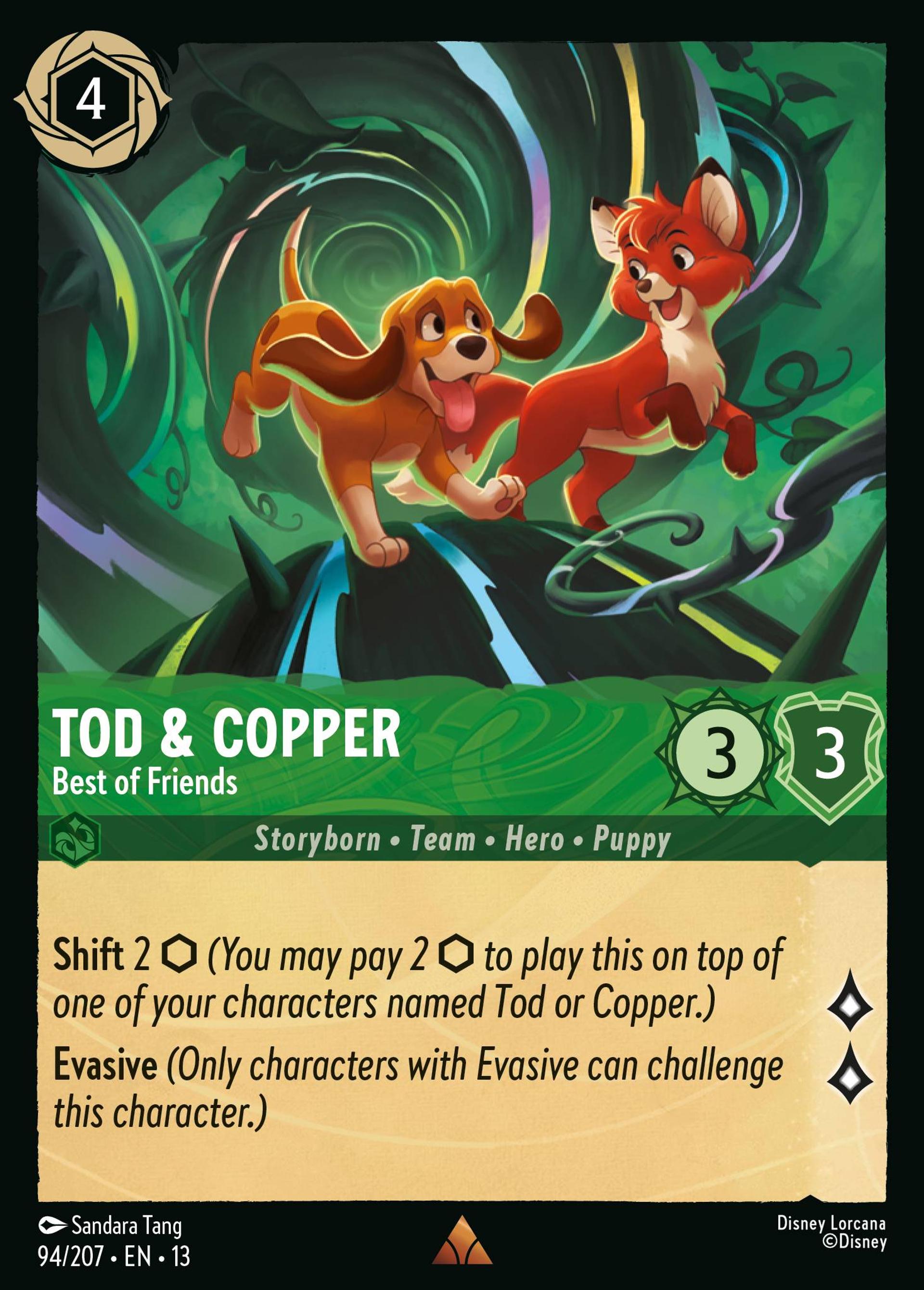 Rox & Rouky - Deux copains — Attack of the Vine! — Lorcana