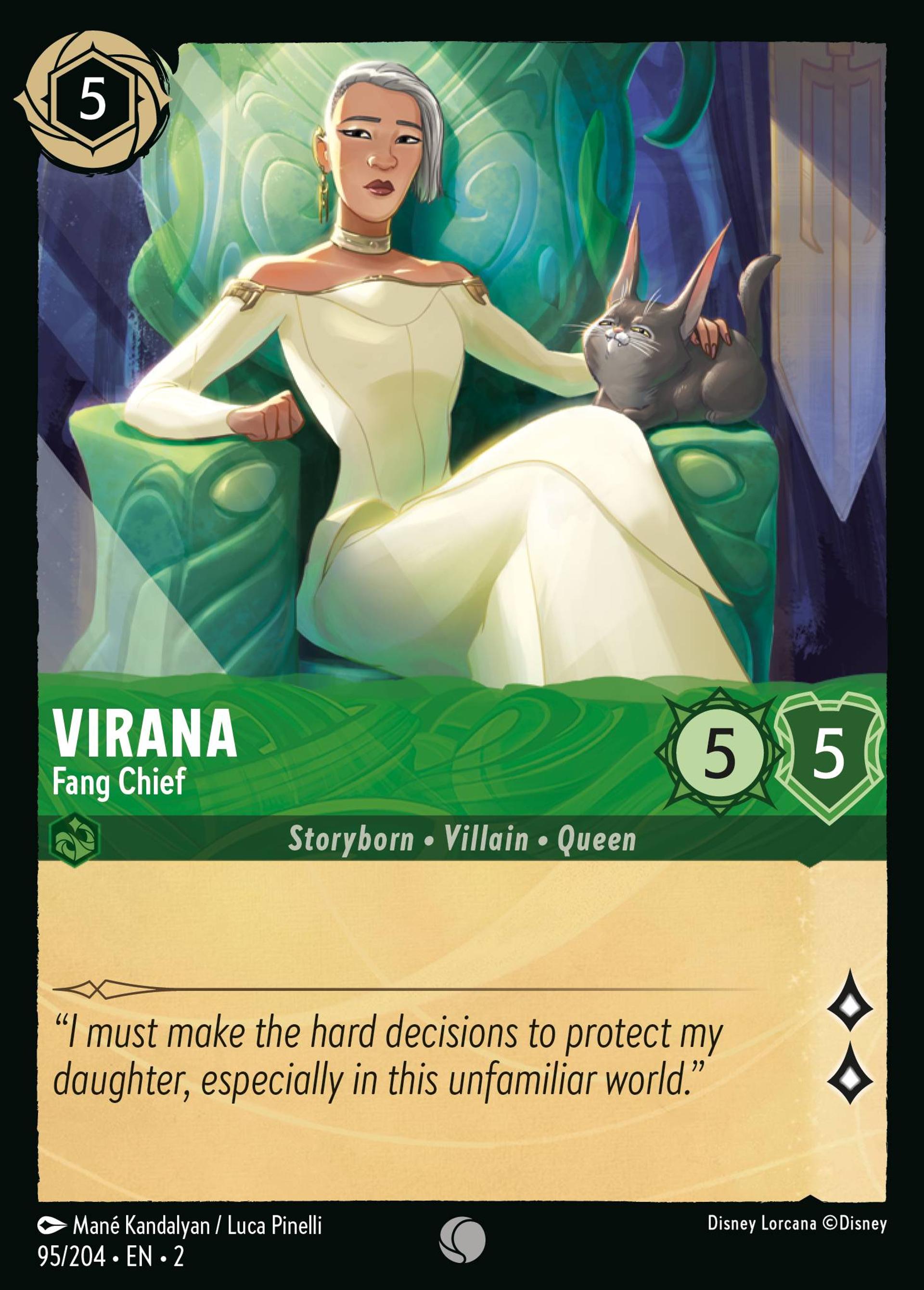 Virana - Cheffe de Croc du Dragon — Rise of the Floodborn — Lorcana