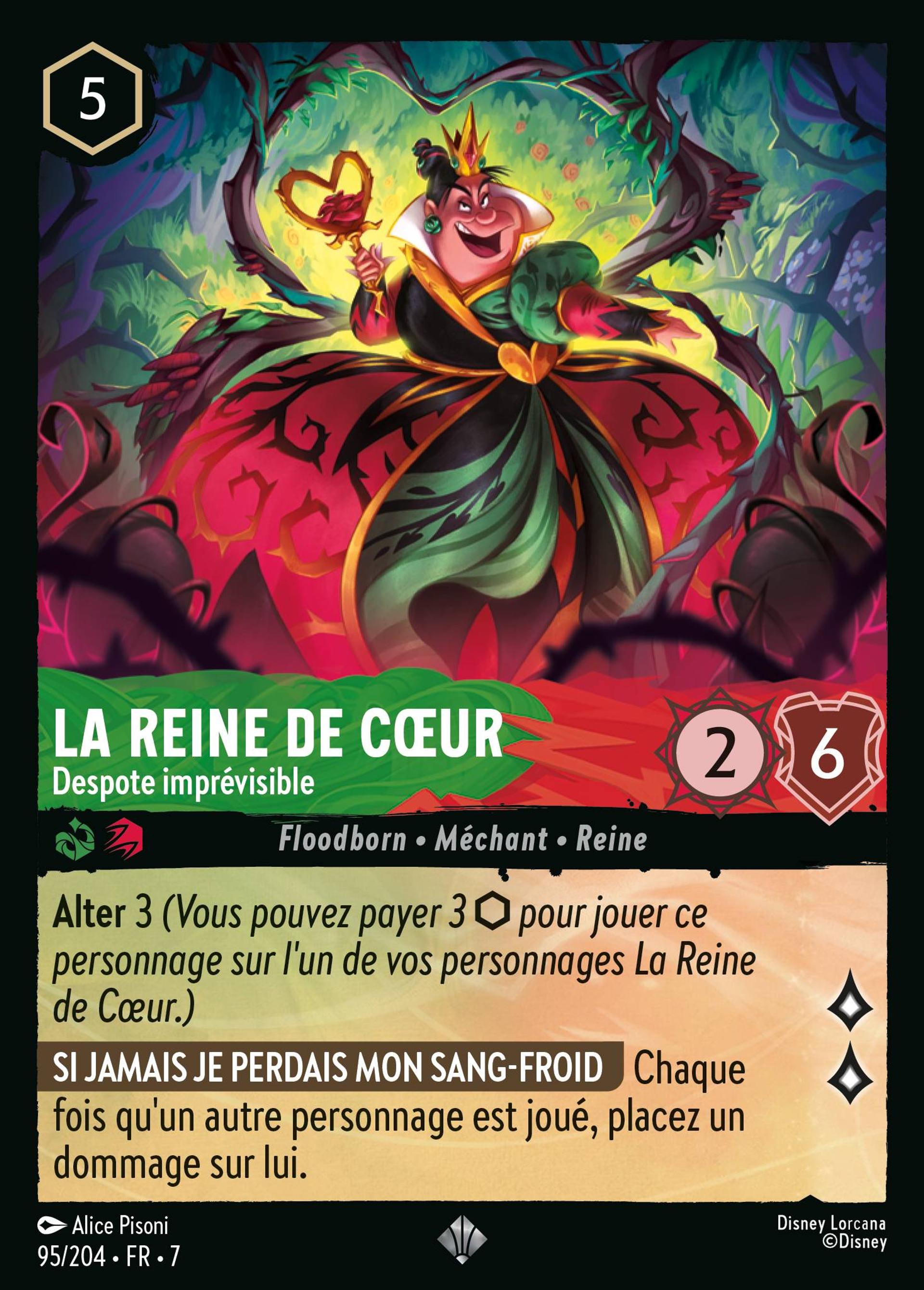 La Reine de Cœur - Despote imprévisible — Archazia's Island — Lorcana