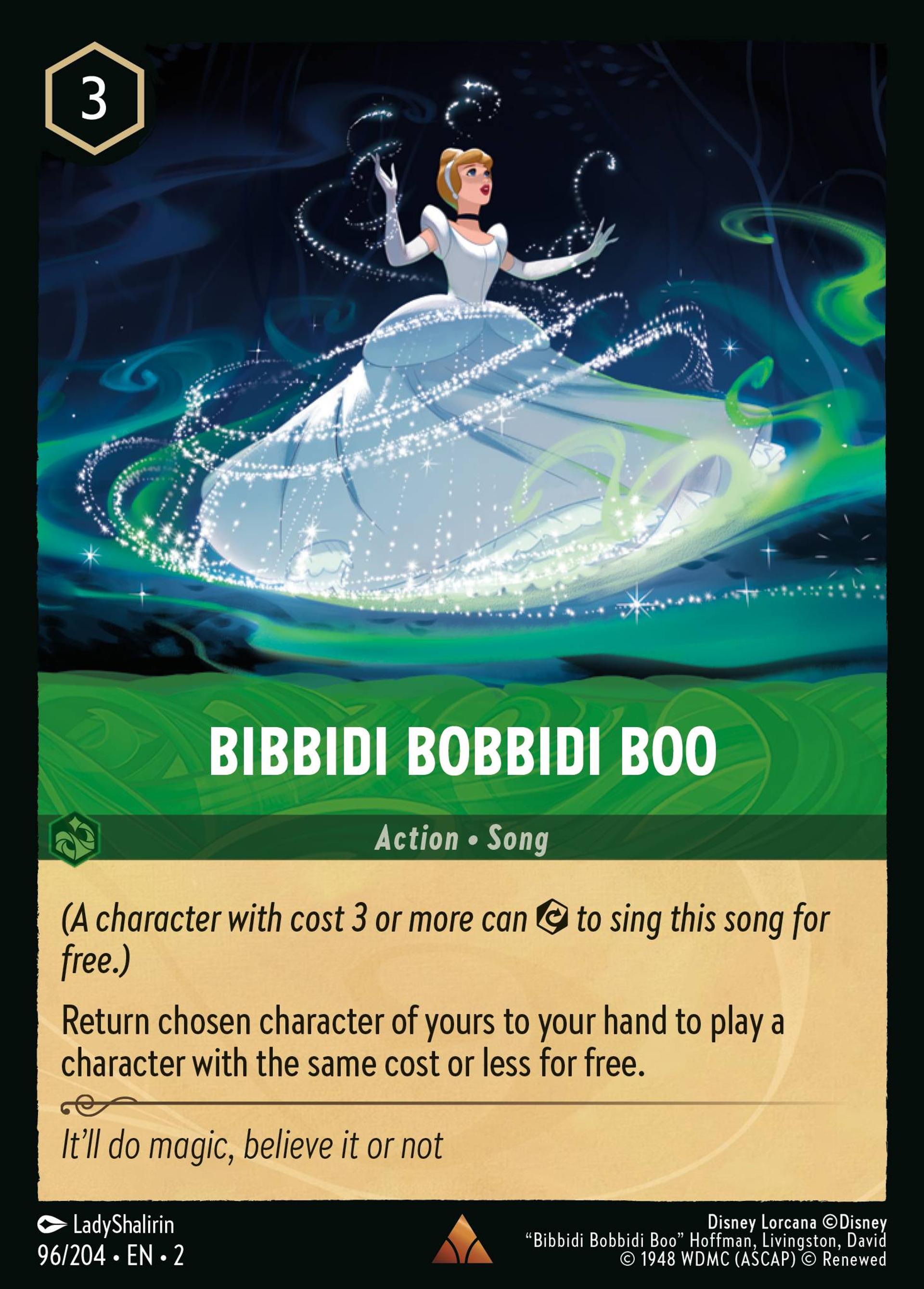 Bibbidi Bobbidi Boo — Rise of the Floodborn — Lorcana