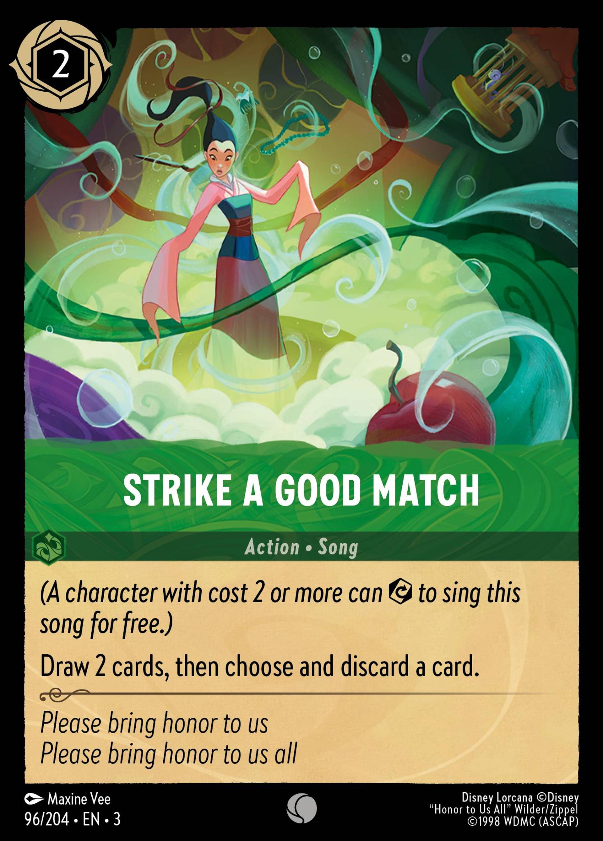 Strike a Good Match — Into the Inklands — Lorcana