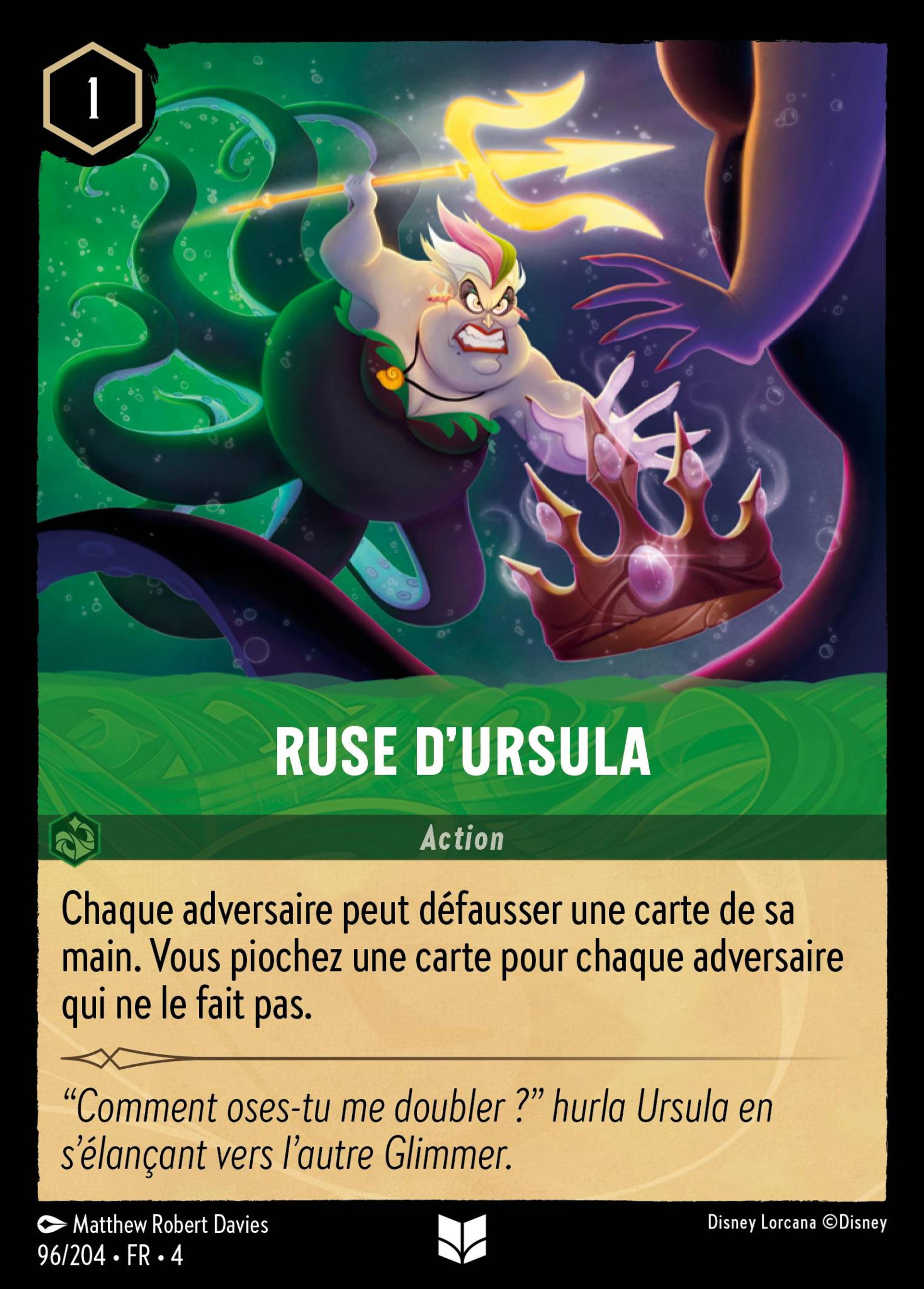 Ruse d'Ursula — Ursula's Return — Lorcana