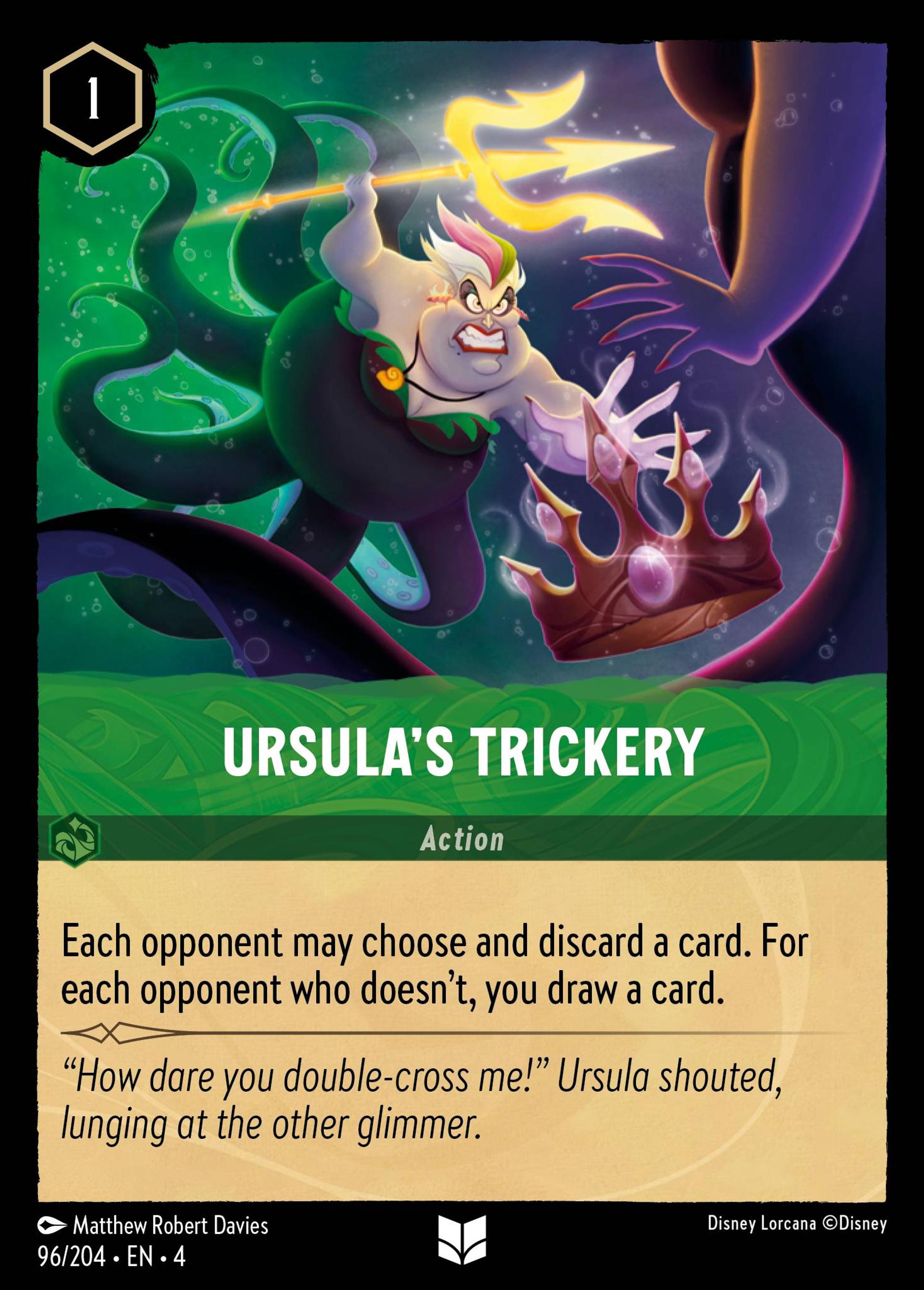 Ursula's Trickery — Ursula's Return — Lorcana