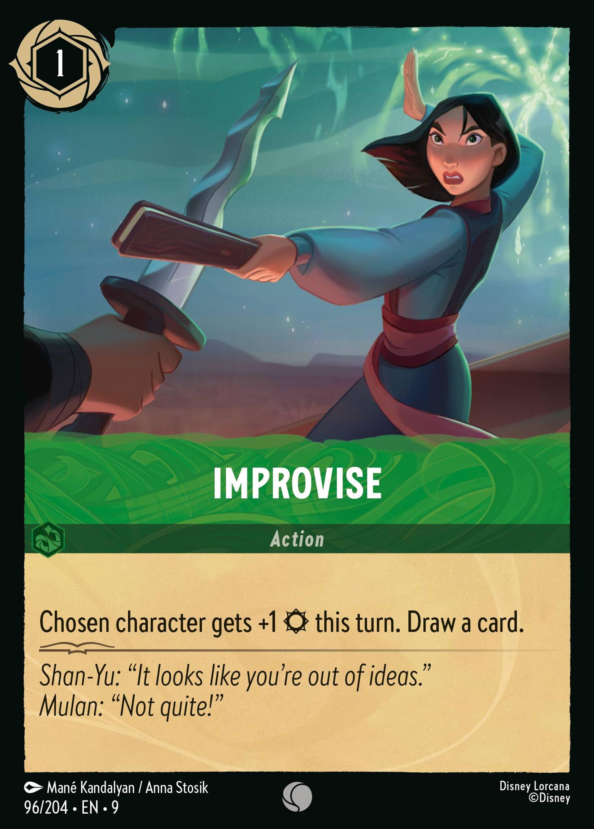 Improvise — Fabled — Lorcana