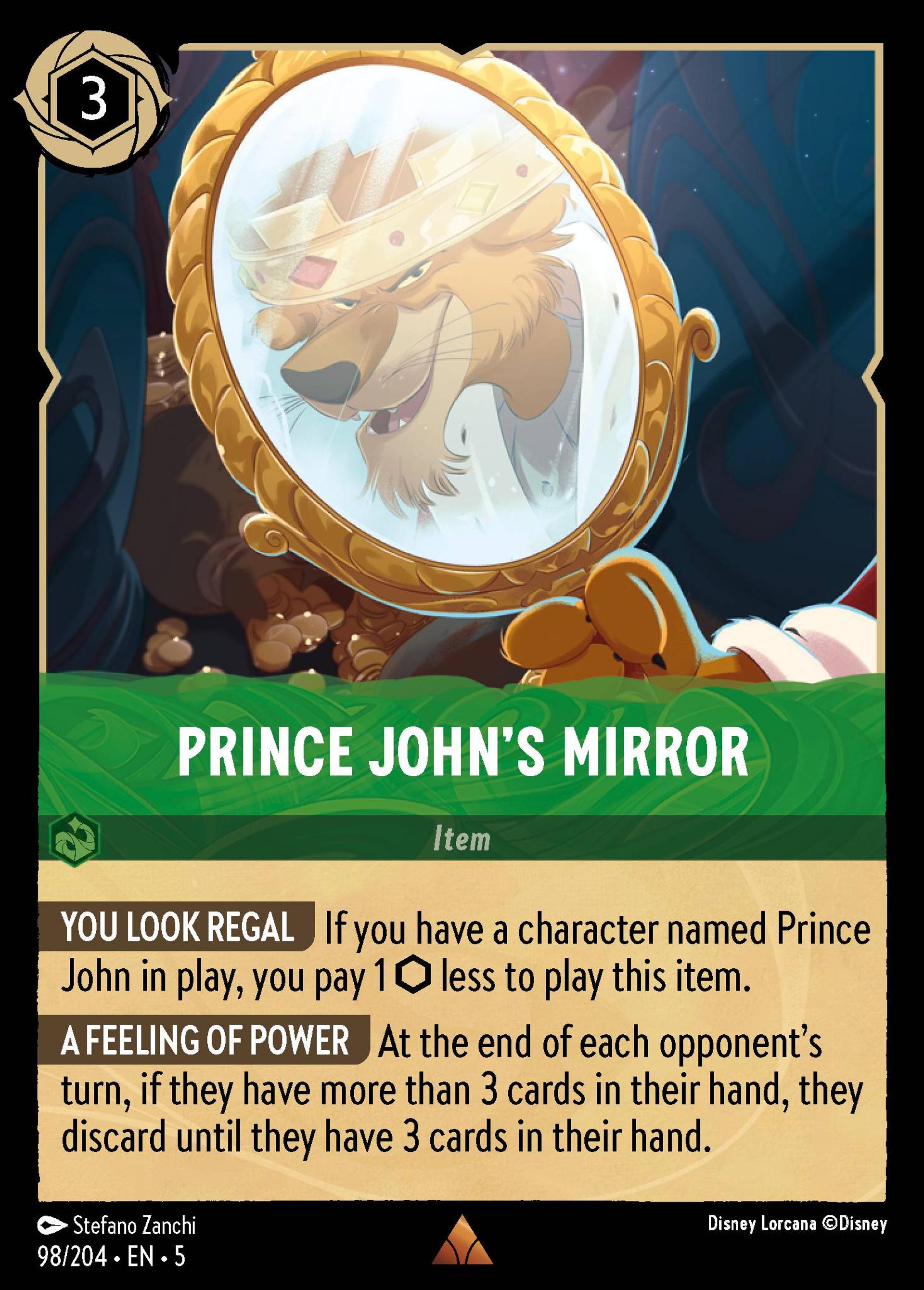 Miroir du Prince Jean — Shimmering Skies — Lorcana