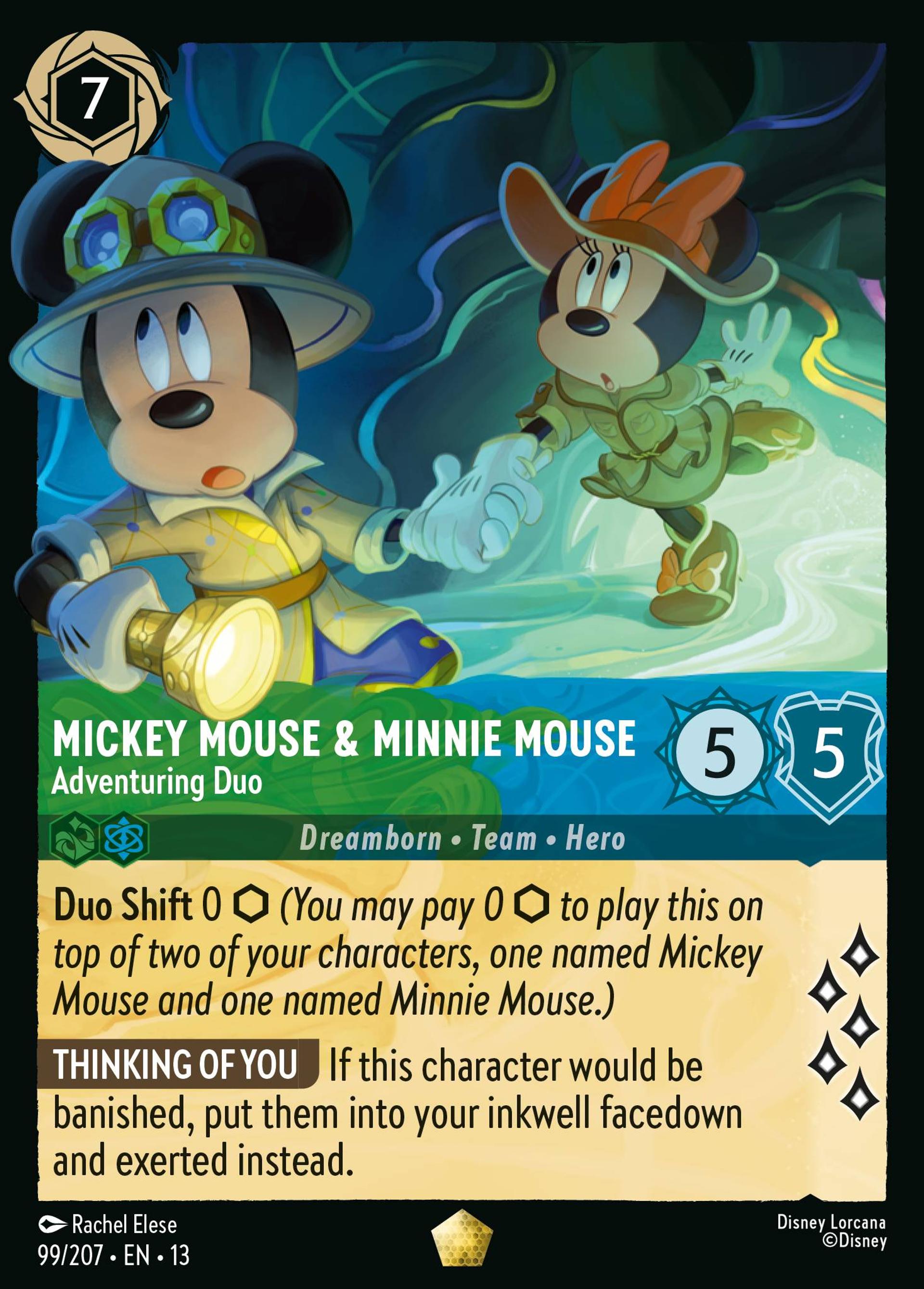 Mickey Mouse & Minnie - Duo d'aventuriers — Attack of the Vine! — Lorcana