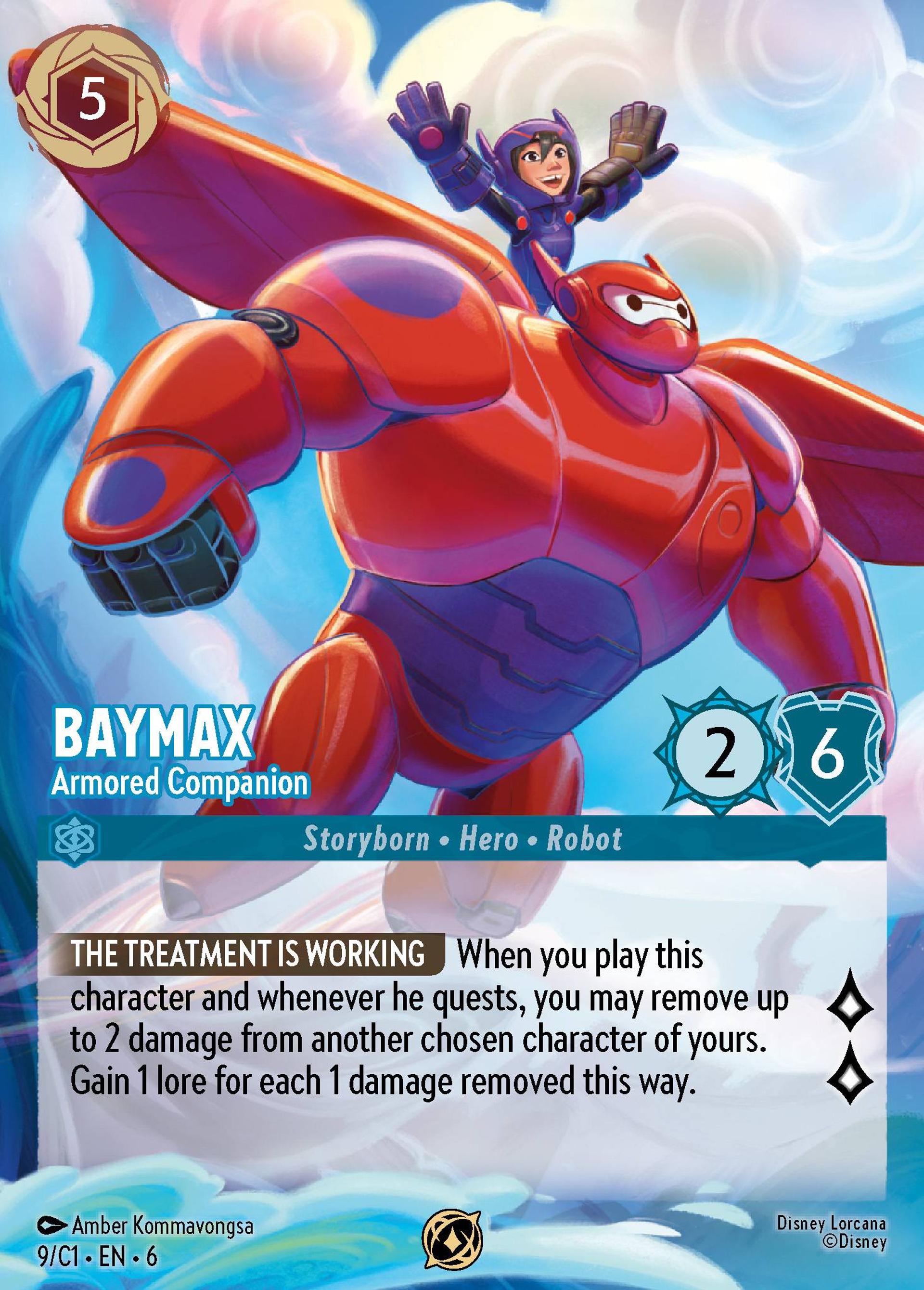 Baymax - Armored Companion — Challenge Promos — Lorcana