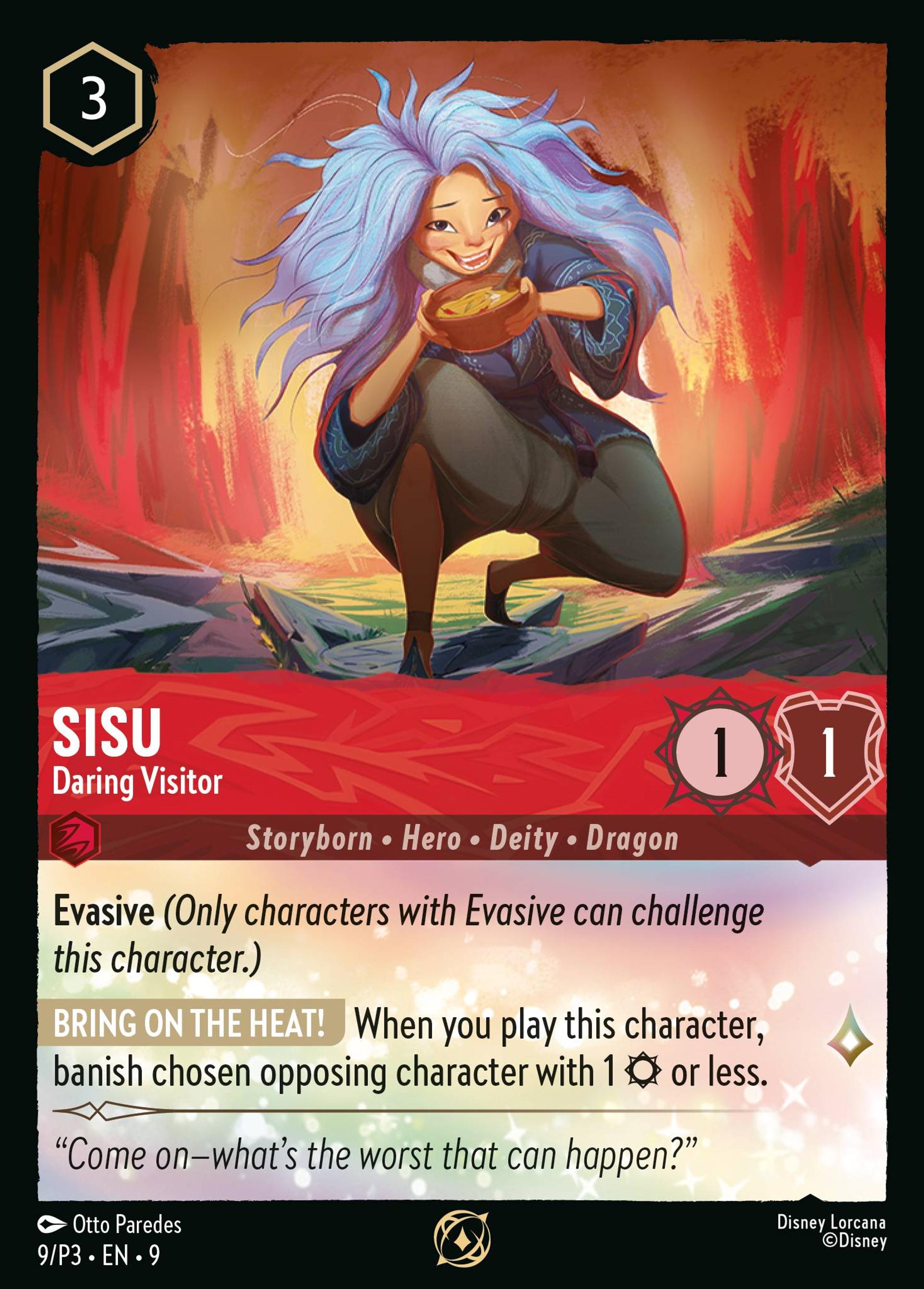 Sisu - Daring Visitor — Promos - Year 3 — Lorcana